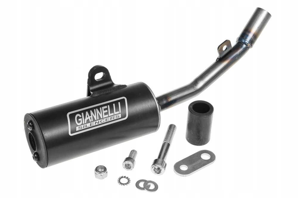 Koncovka výfuku tlmič Giannelli Black Aluminium, Vespa Pk 50 Hp/xl (e)