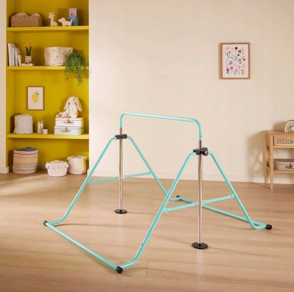 Drążek Gimnastyczny Regulowany Dla Dzieci Play Factory Zielony