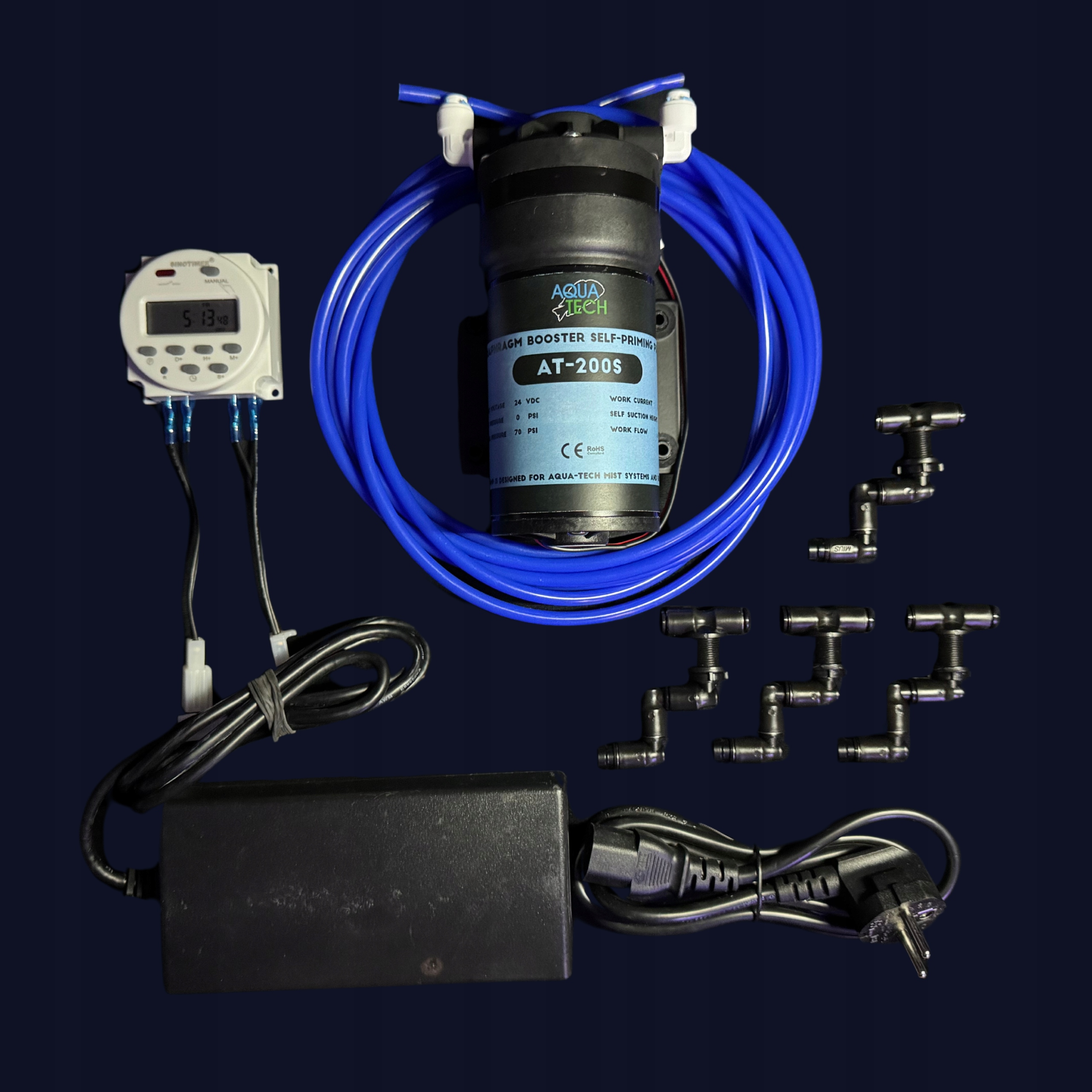 Levně Systém kropení do terárií – Aqua-Tech Mist system AT-200S