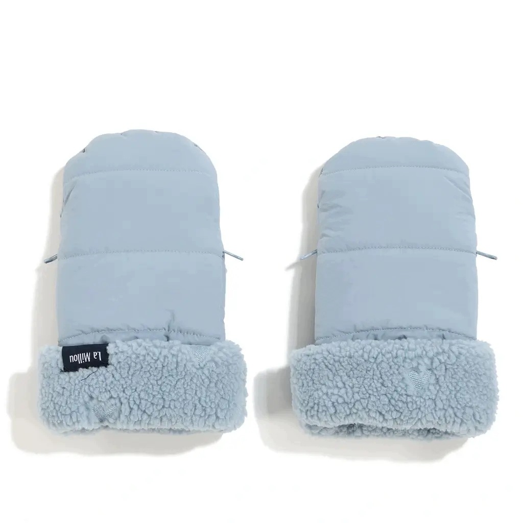 Rękawice do wózka La Millou Nordic denim