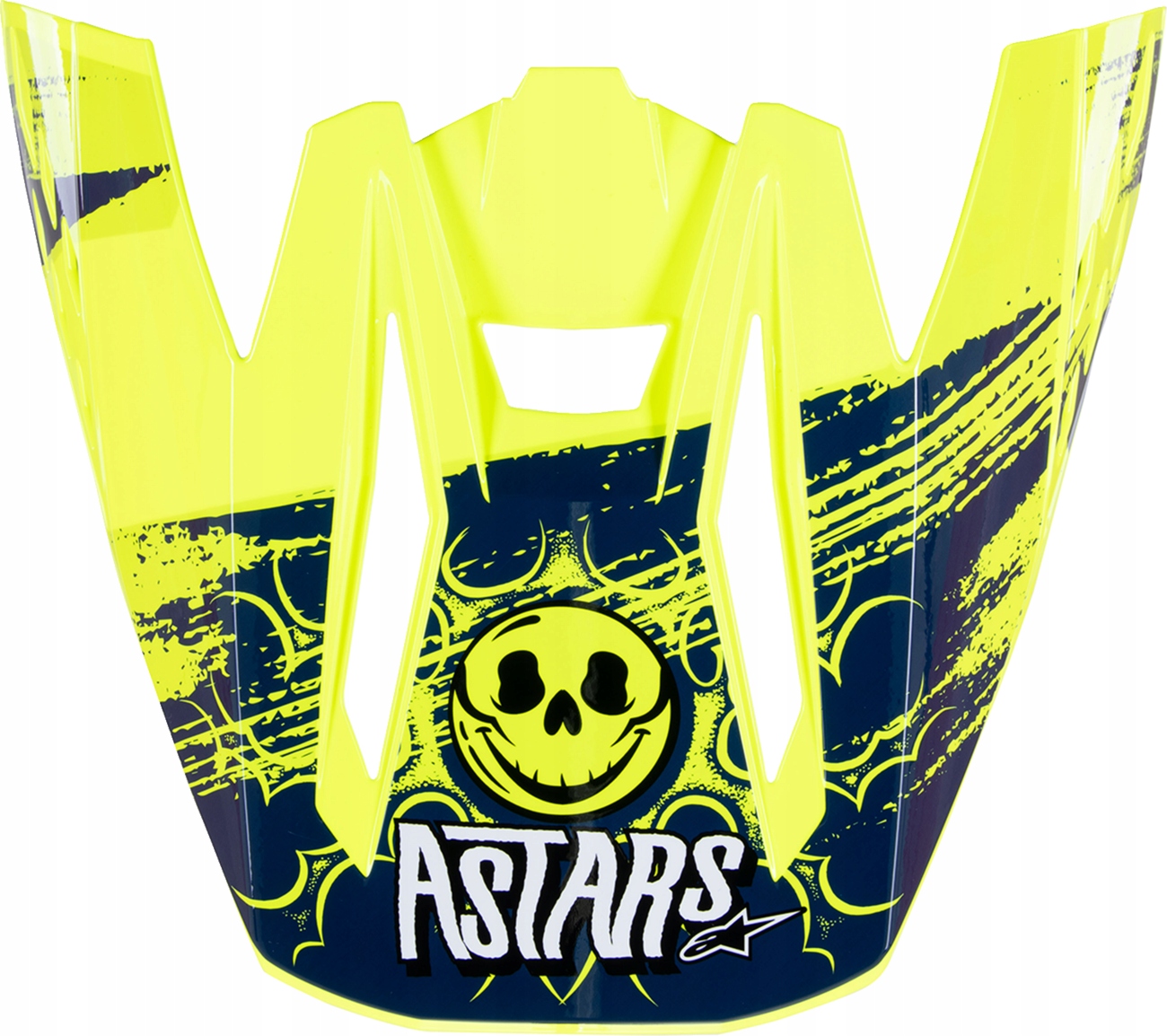 Kryt na prilbu Alpinestars SM5 Rash navy/yellow