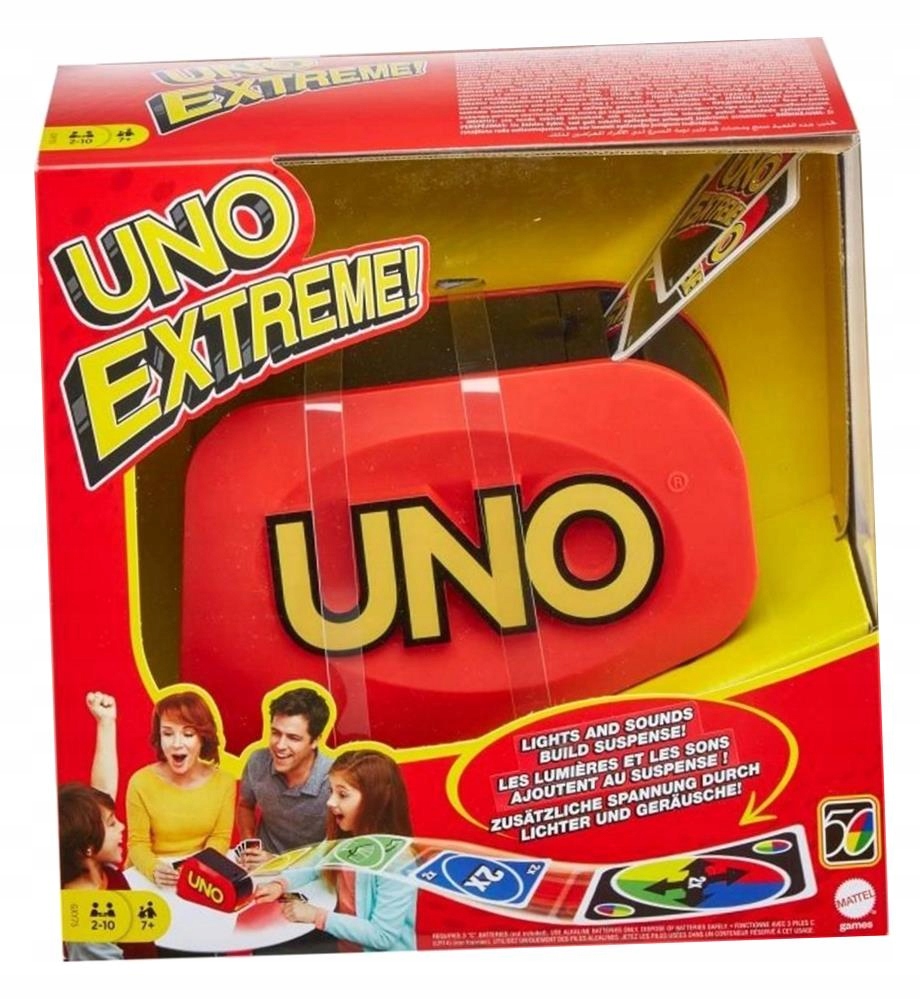 Gra Karciana Mattel Games Uno Extreme!