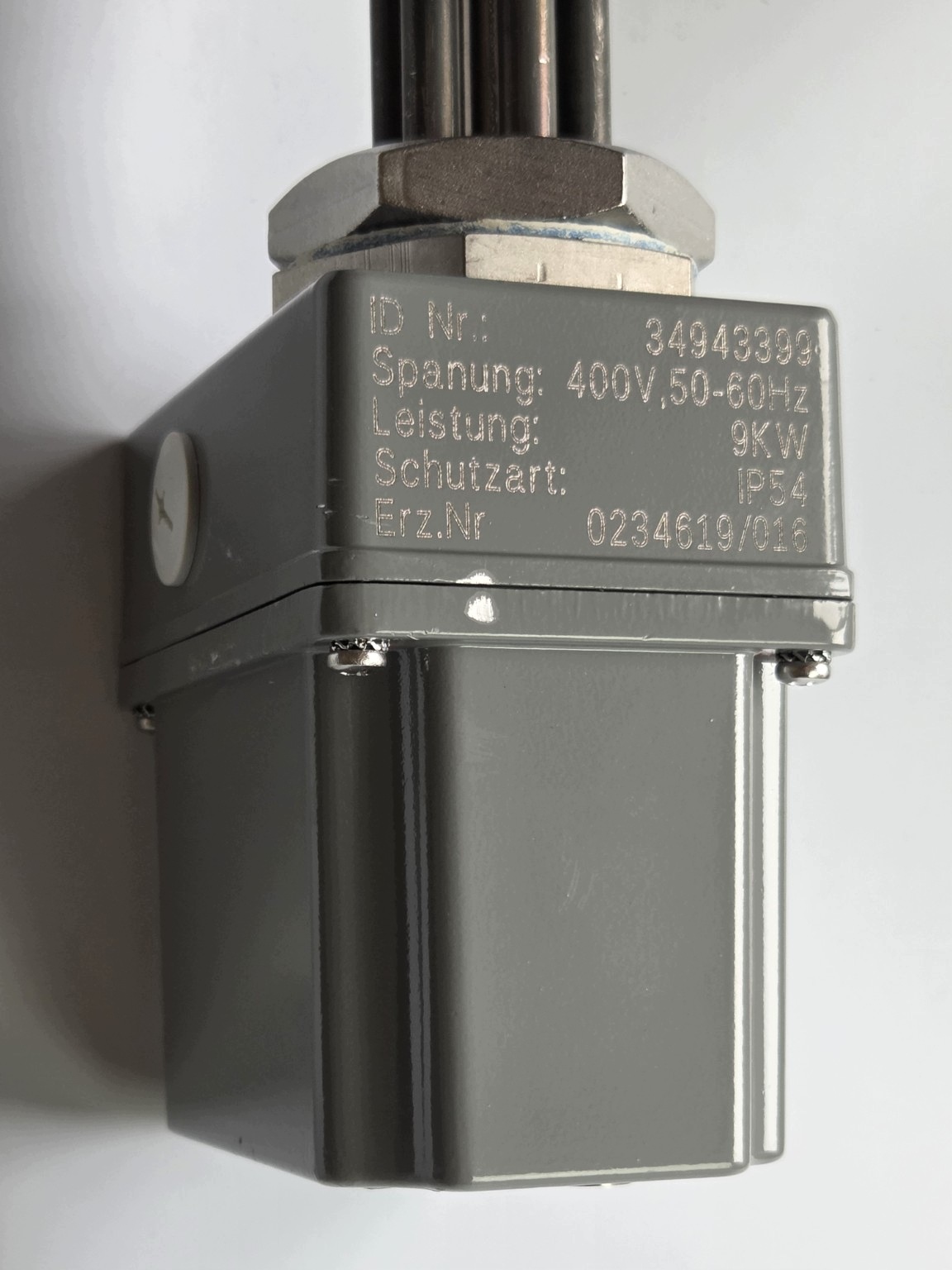 Ponorný ohřívač Benteler 34943399 9 kW 400 V IP54