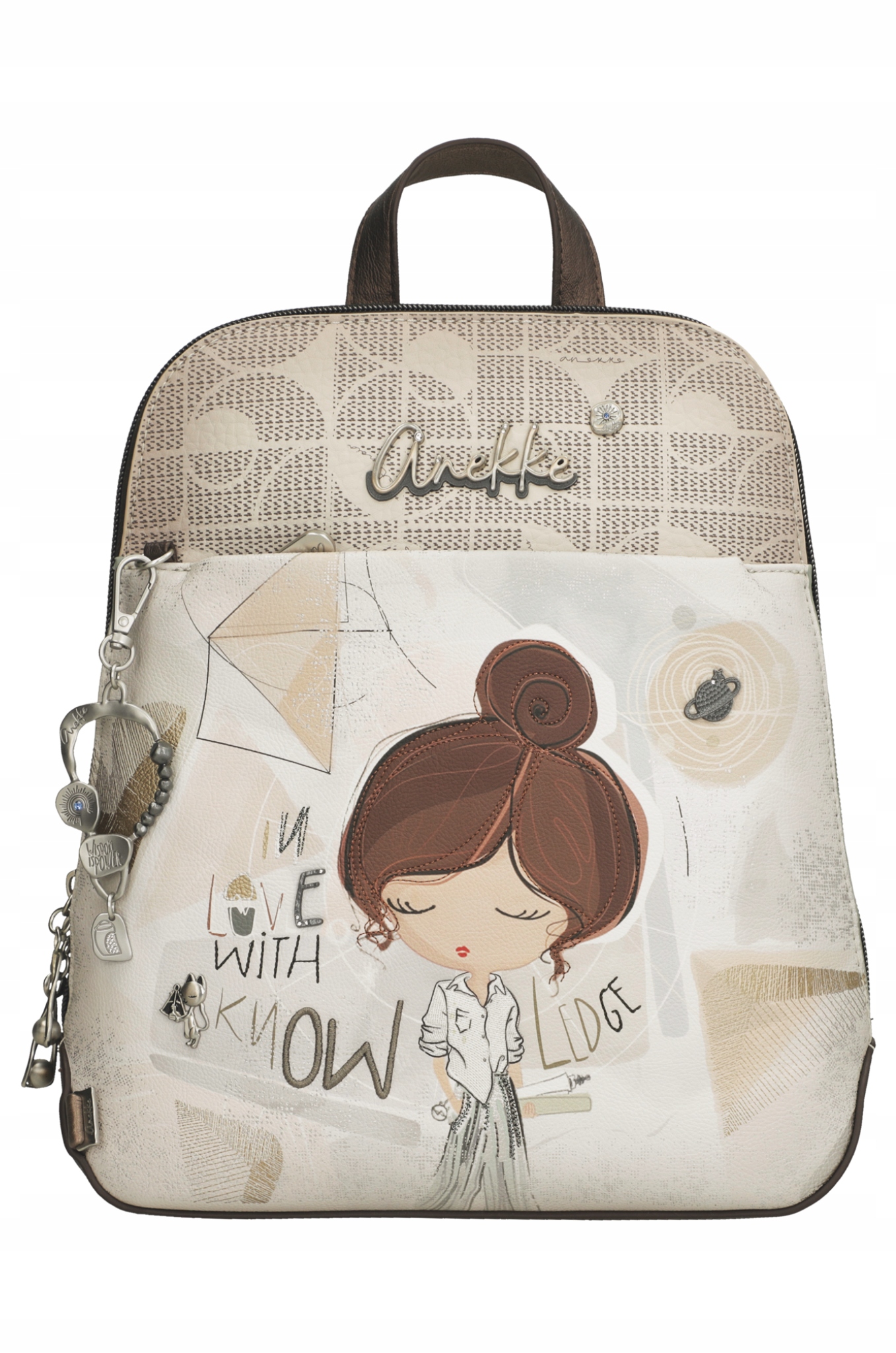 Dámský Batoh Anekke Sophia Městský Elegantní Eko Backpack Lehký Komfort