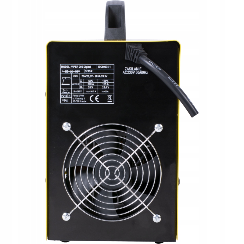 SPAWARKA INWERTEROWA MAGNUM VIPER 205A MMA 230V Marka Magnum