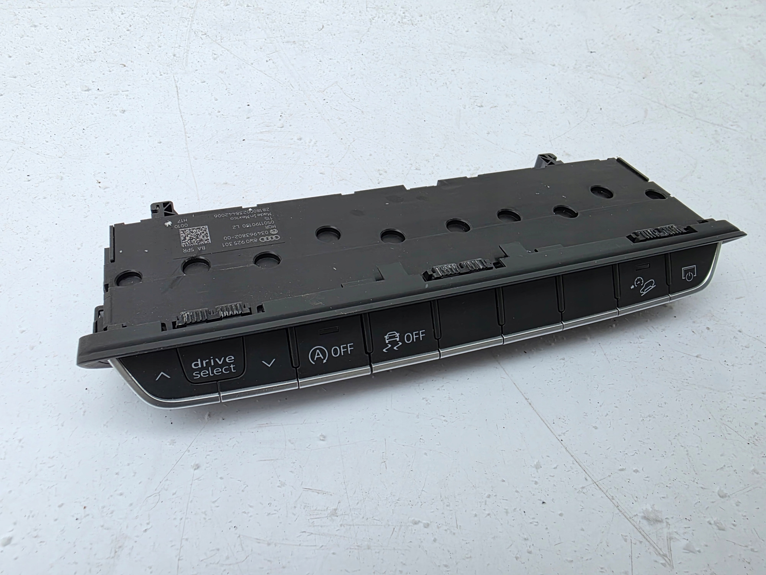 button ESP DRIVE SELECT START STOP MMI ON OFF AUDI Q5 80A FY II