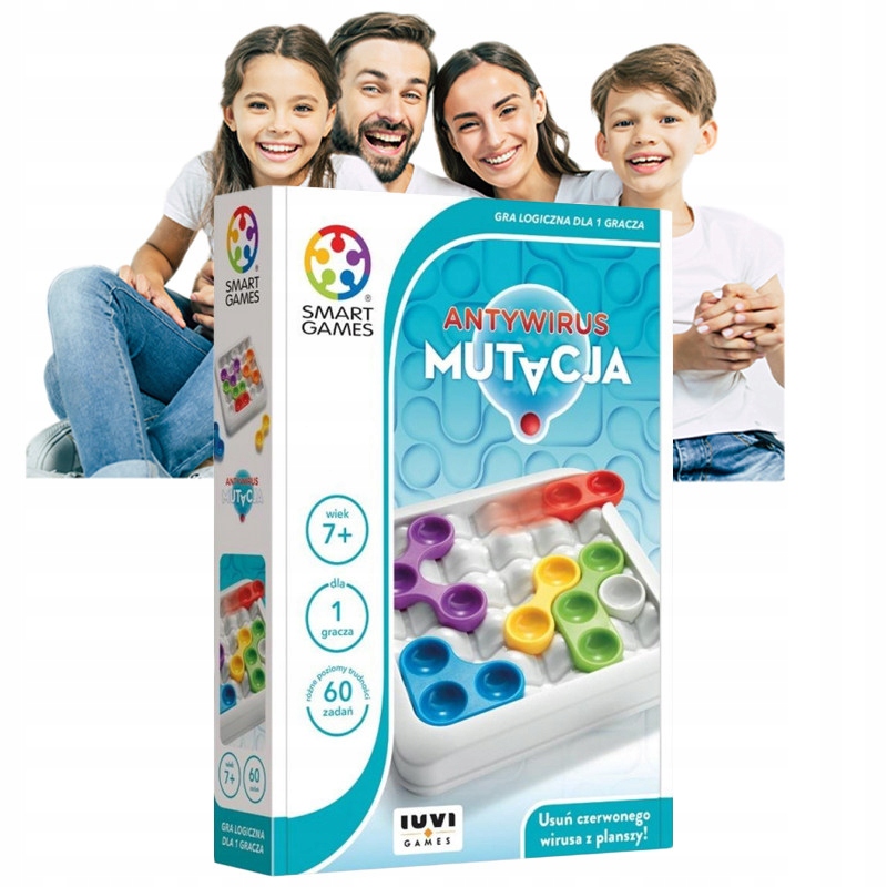 Edukacyjna Gra Planszowa dla Dzieci Antywirus