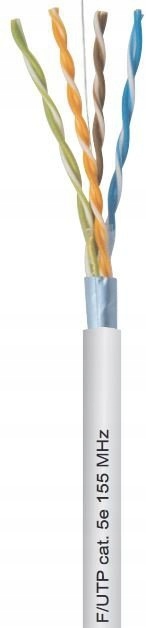 Kabel F/UTP kat.5e 4x2x0,5 155MHz Rentib 1mb
