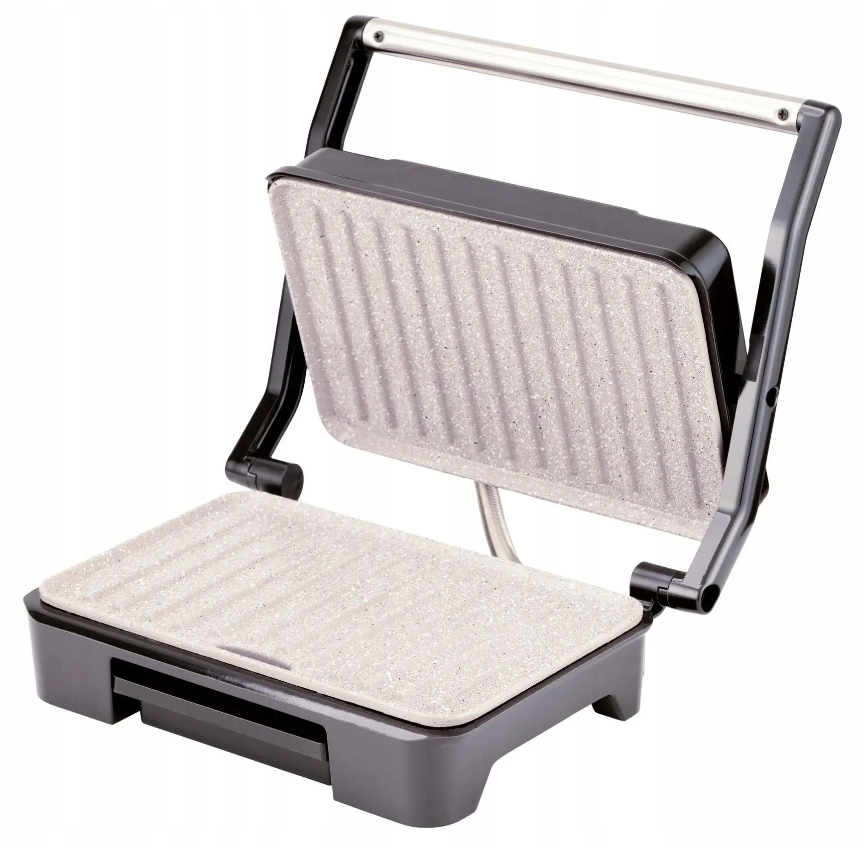 Grill elektryczny Raven EGE003X 900W Nieprzywieralna Powłoka Marmurowa