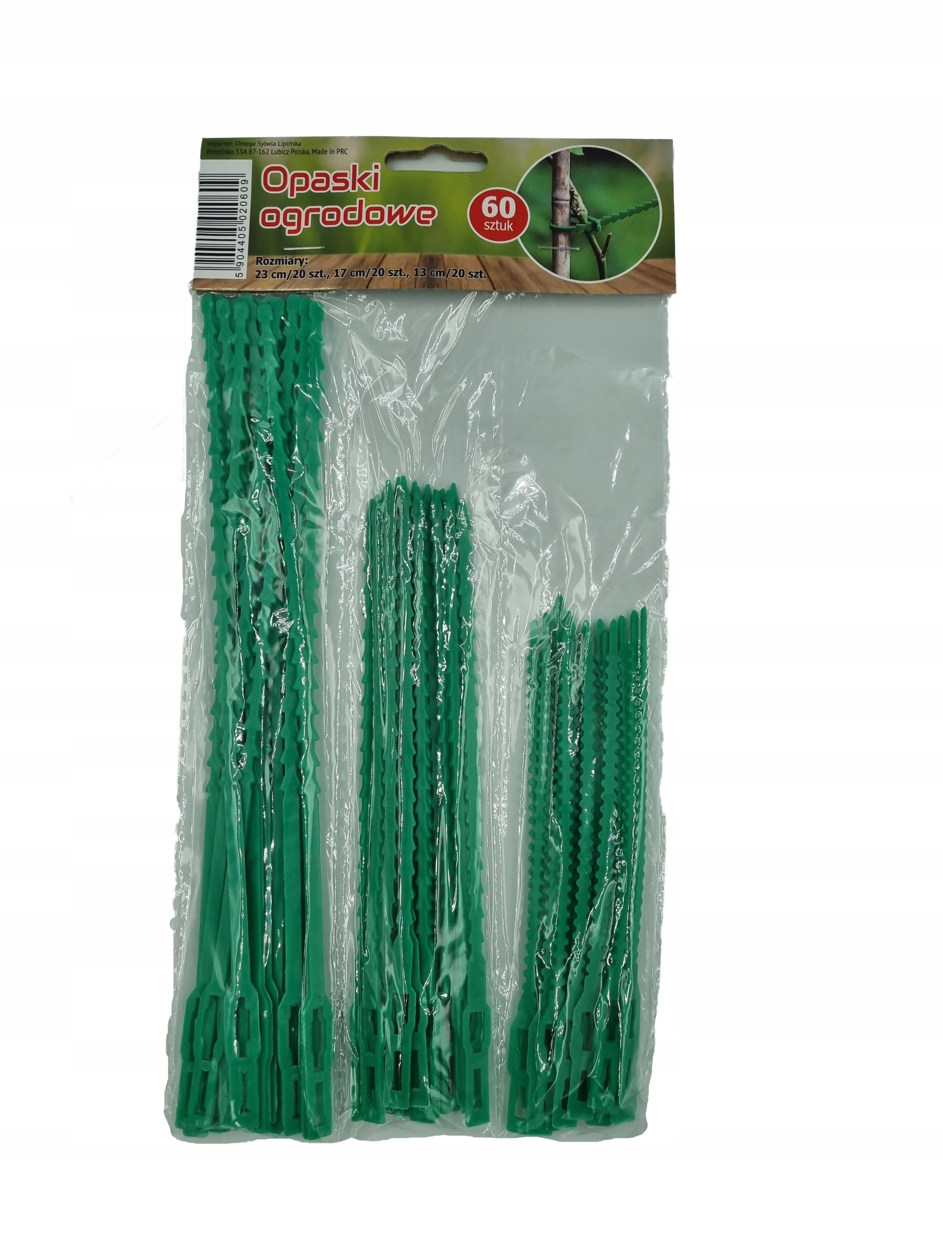 OPASKI SPINKI TRYTKI OGRODOWE DO ROŚLIN ZESTAW 60X