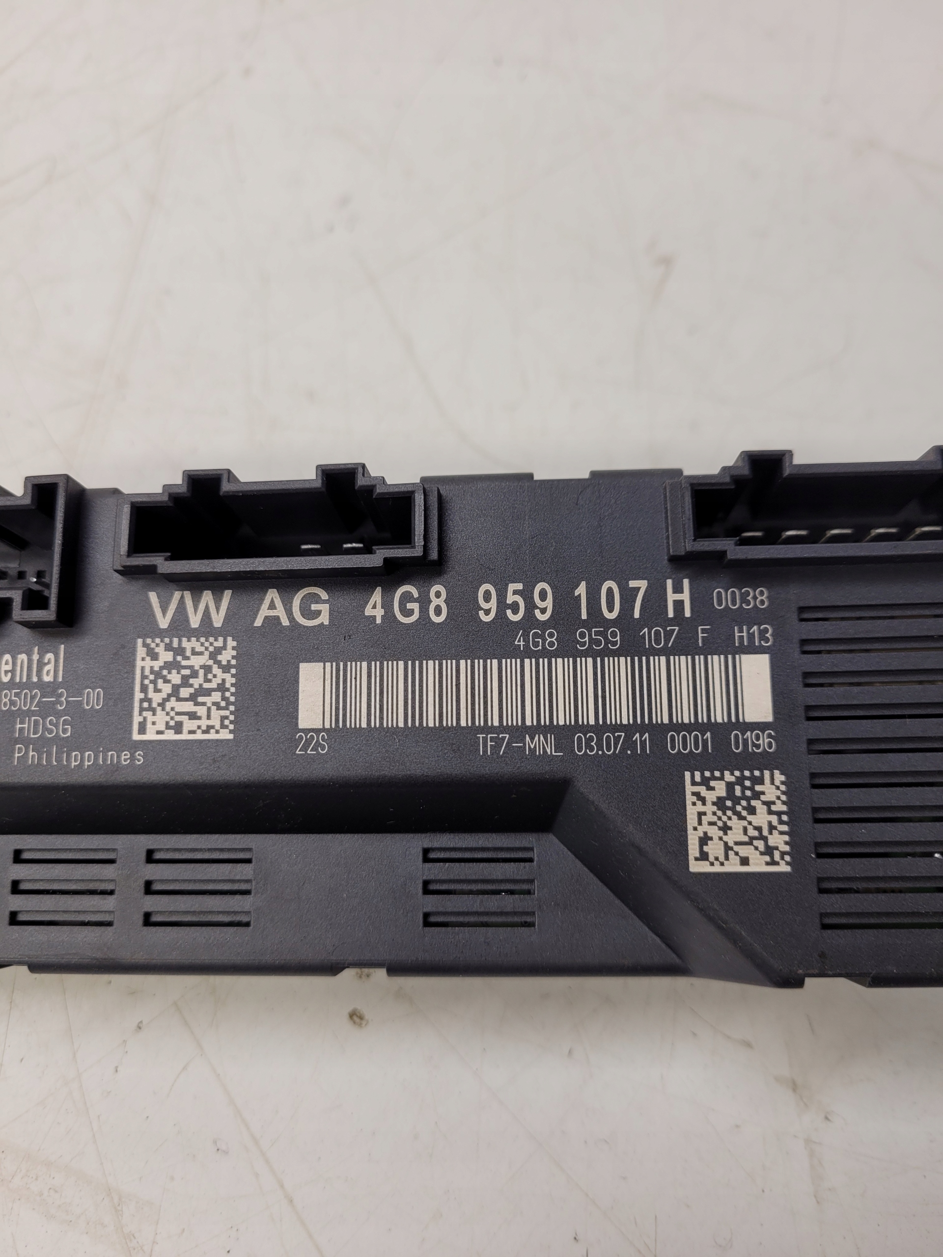 control unit bonnet boot AUDI A6 C7 A7 4G8959107H