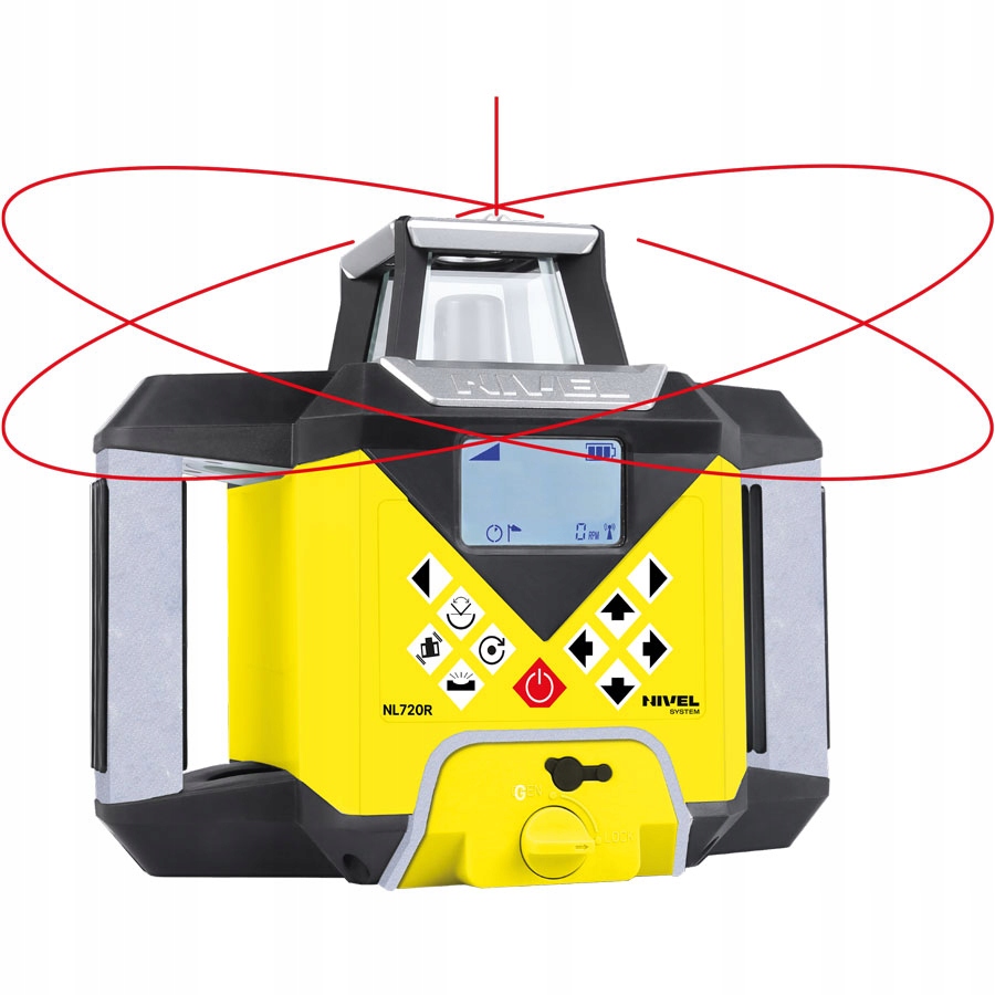 Niwelator rotacyjny Nivel System Nl 720R 700 m IP65