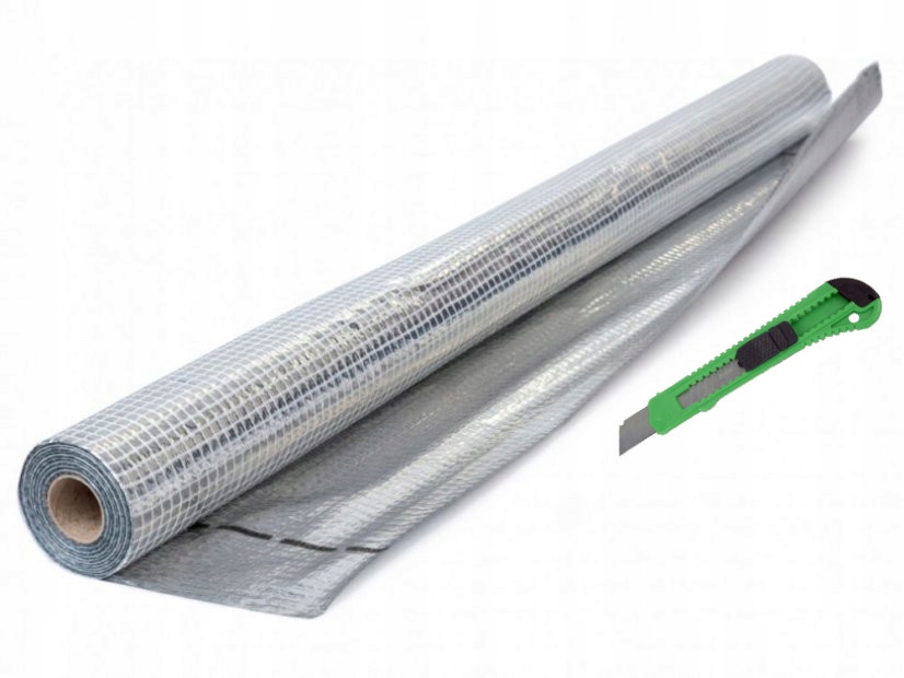 Paroizolačná Fólia Aluminiová Paroizolácia Podkrovie Krumber Alu 150g 75m²