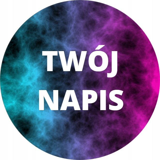 

Naklejki personalizowane Twój Napis 5 cm 60 szt