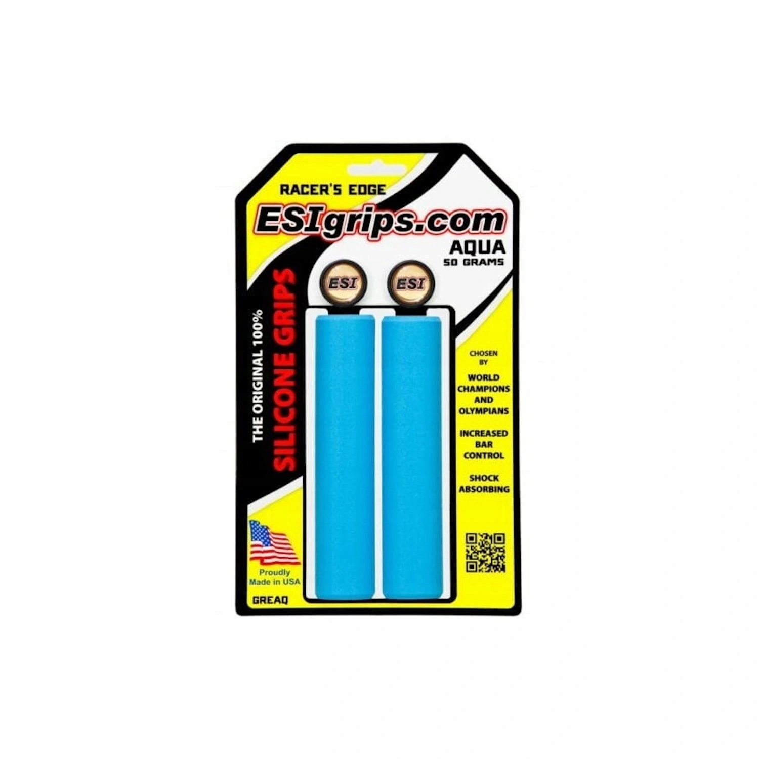 Gripy rowerowe Esi Racer's Edge aqua