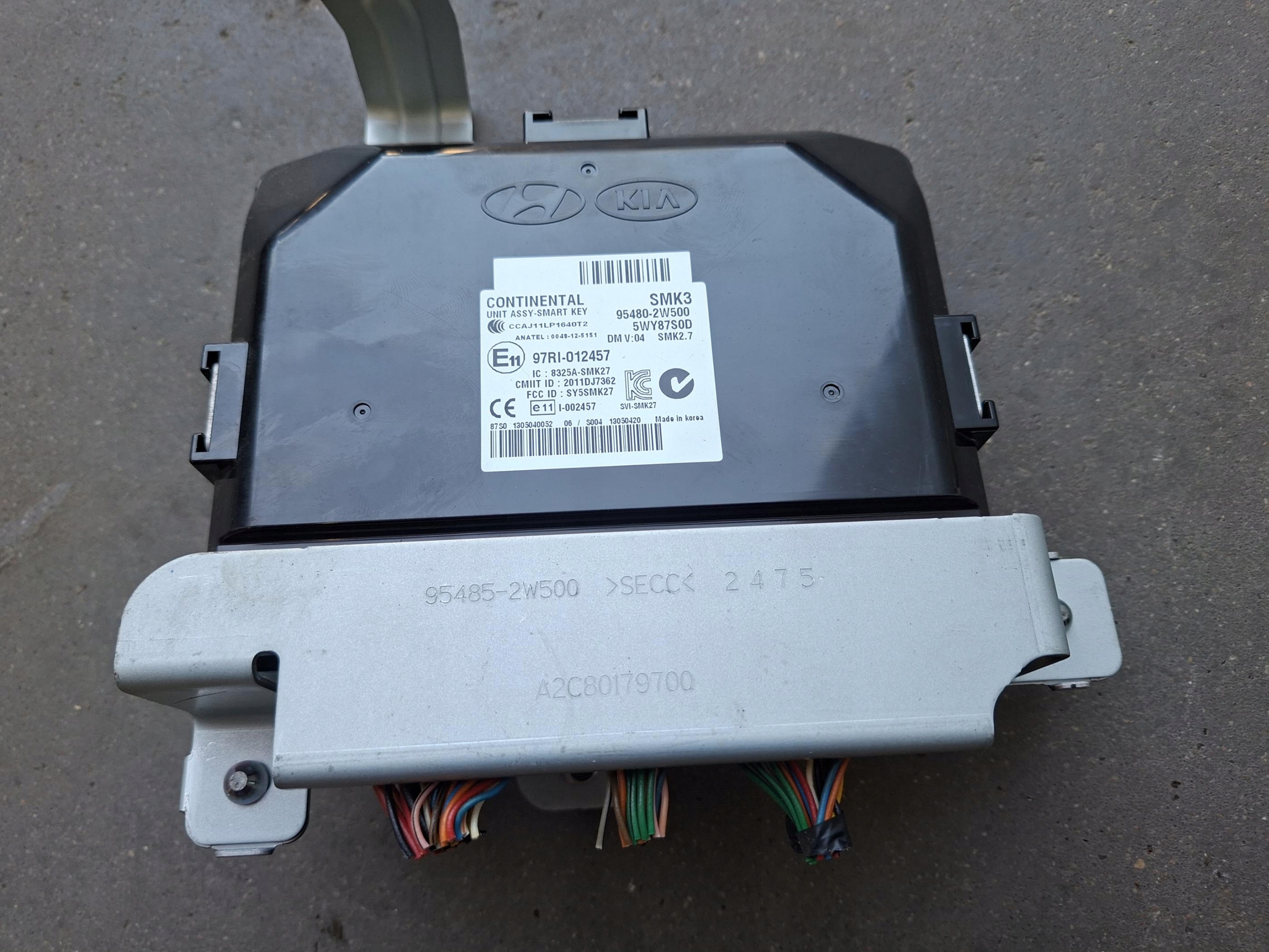 module control unit SMART KEY 95480-2W500 HYUNDAI SANTA FE III 2.2 D CRDI