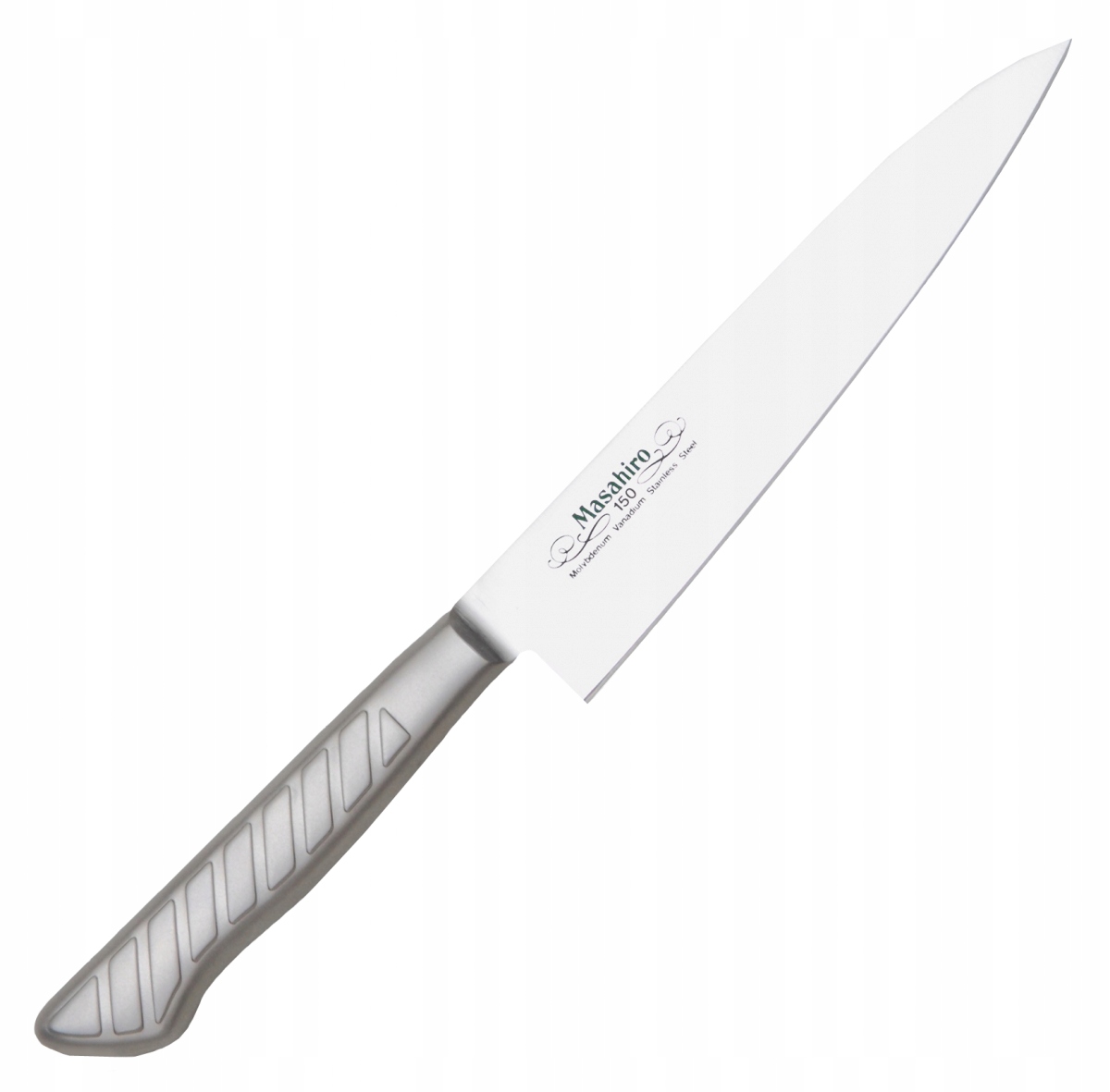 Masahiro Mv-s – univerzálny nôž 15 cm, oceľová rukoväť, MBS-26