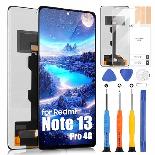 LCD displej pro Redmi Note13 Pro 4G náhrada tvrzené sklo