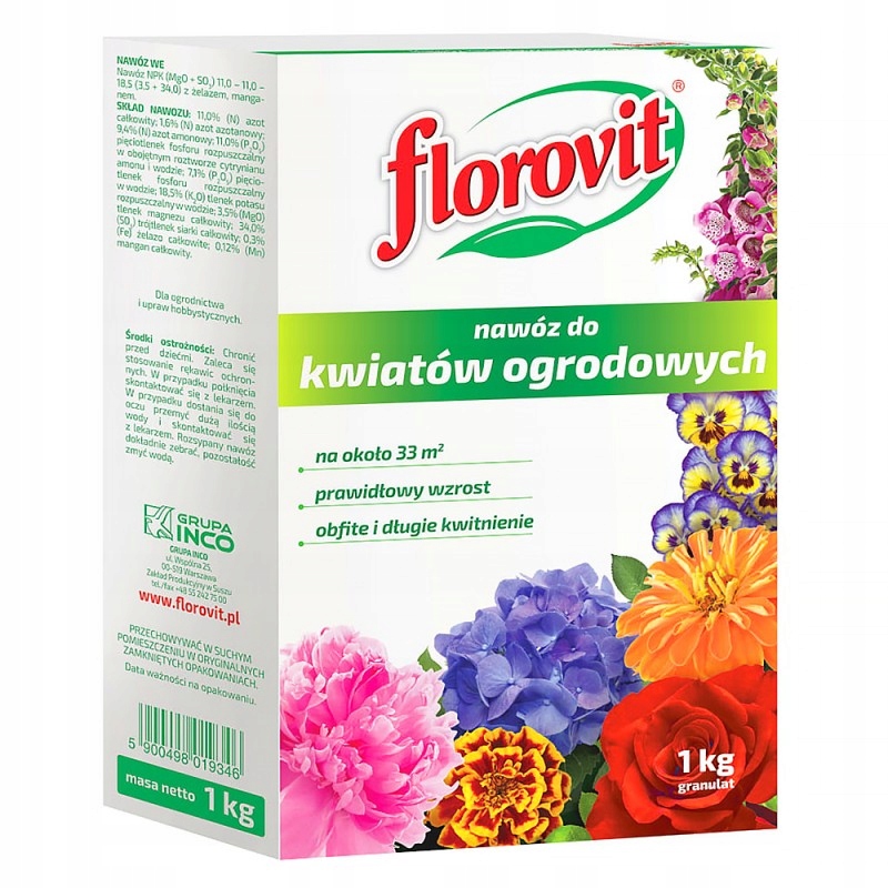 

Florovit Nawóz do kwiatów Bujne Kwitnienie 1