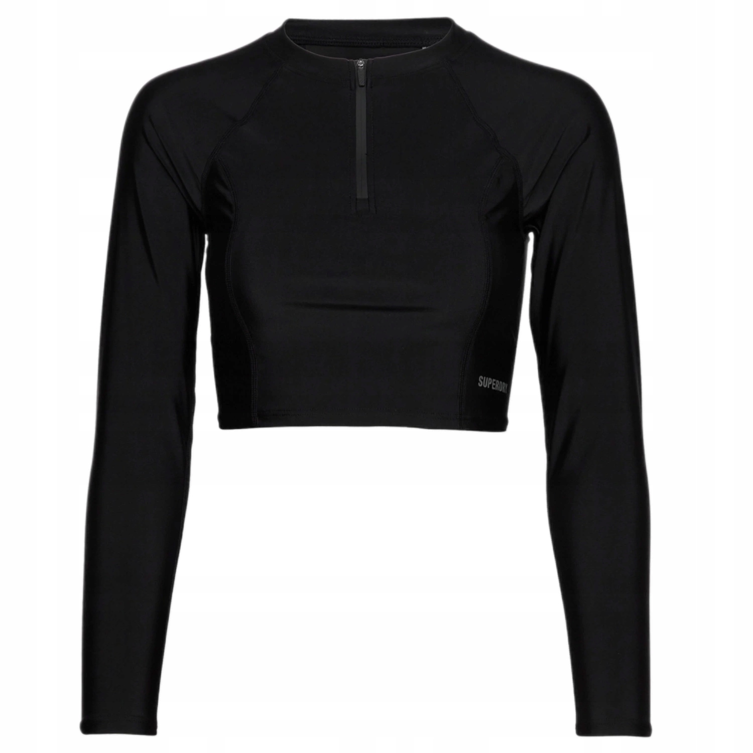 Damski top kąpielowy do pływania SUPERDRY Rash krótki dopasowany r. S Kod producenta WS311468A