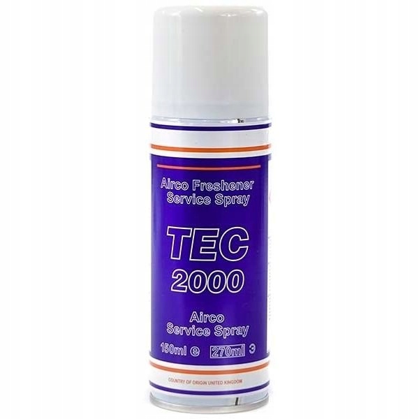 

Tec 2000 Airco Freshener Service Spray 270ML. Prep