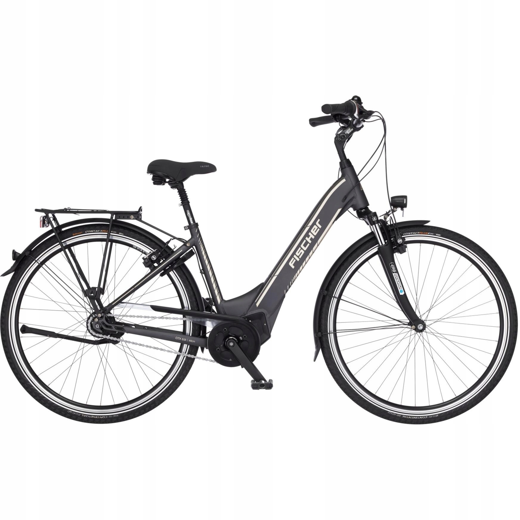 Rower elektryczny Fischer Cita 5.0i rama 44 cm aluminium koło 28 " 250 W