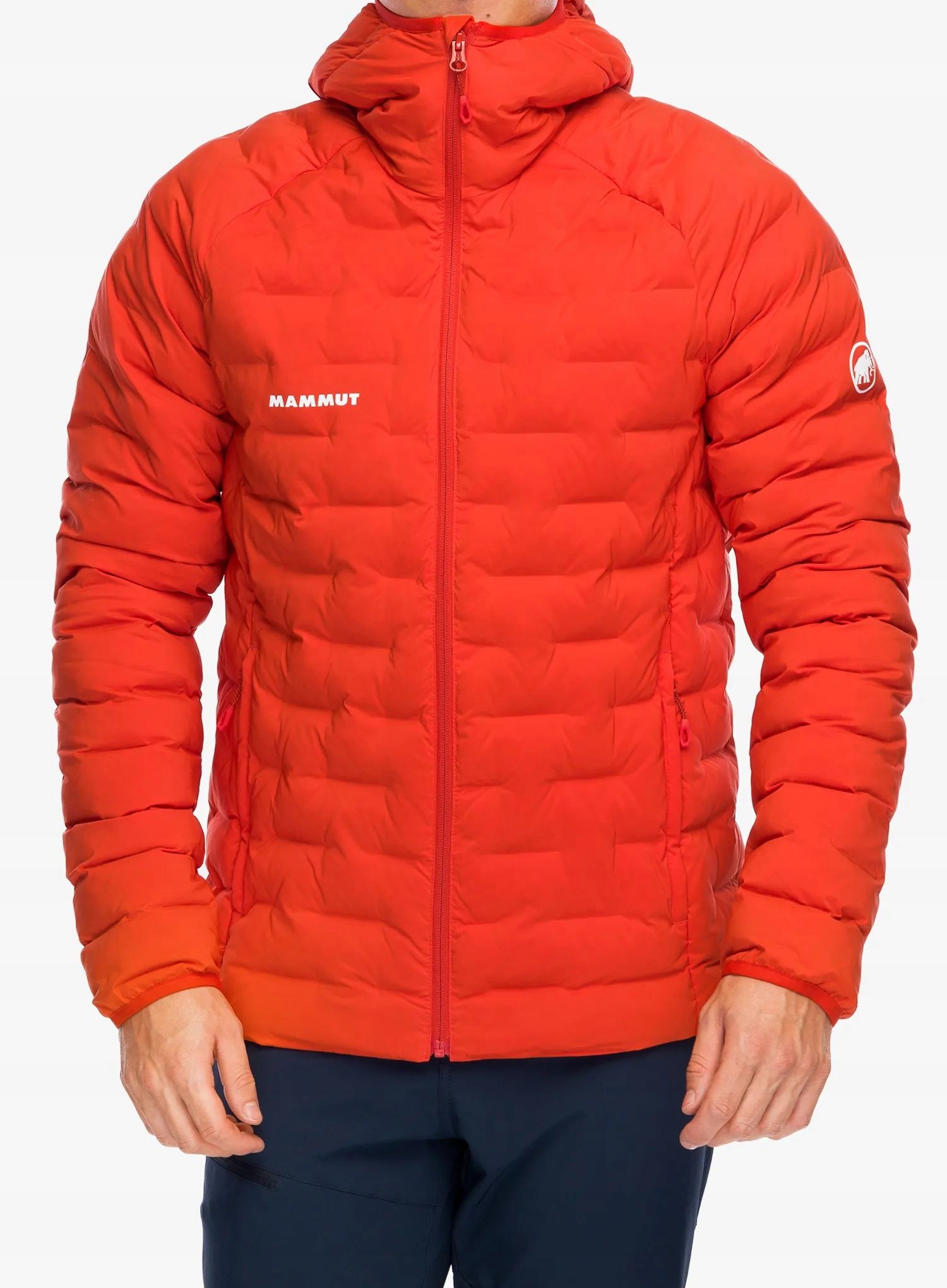 Kurtka ocieplana Mammut Sender In Hooded Jacket mammut red M