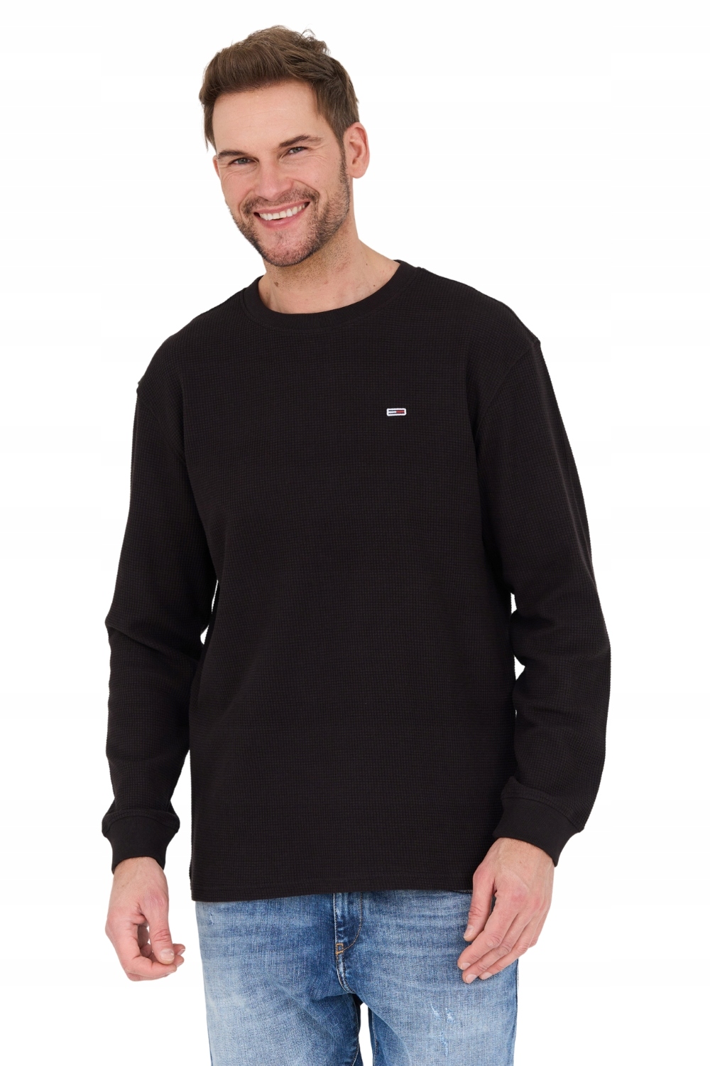 Tommy Jeans Černý svetr M