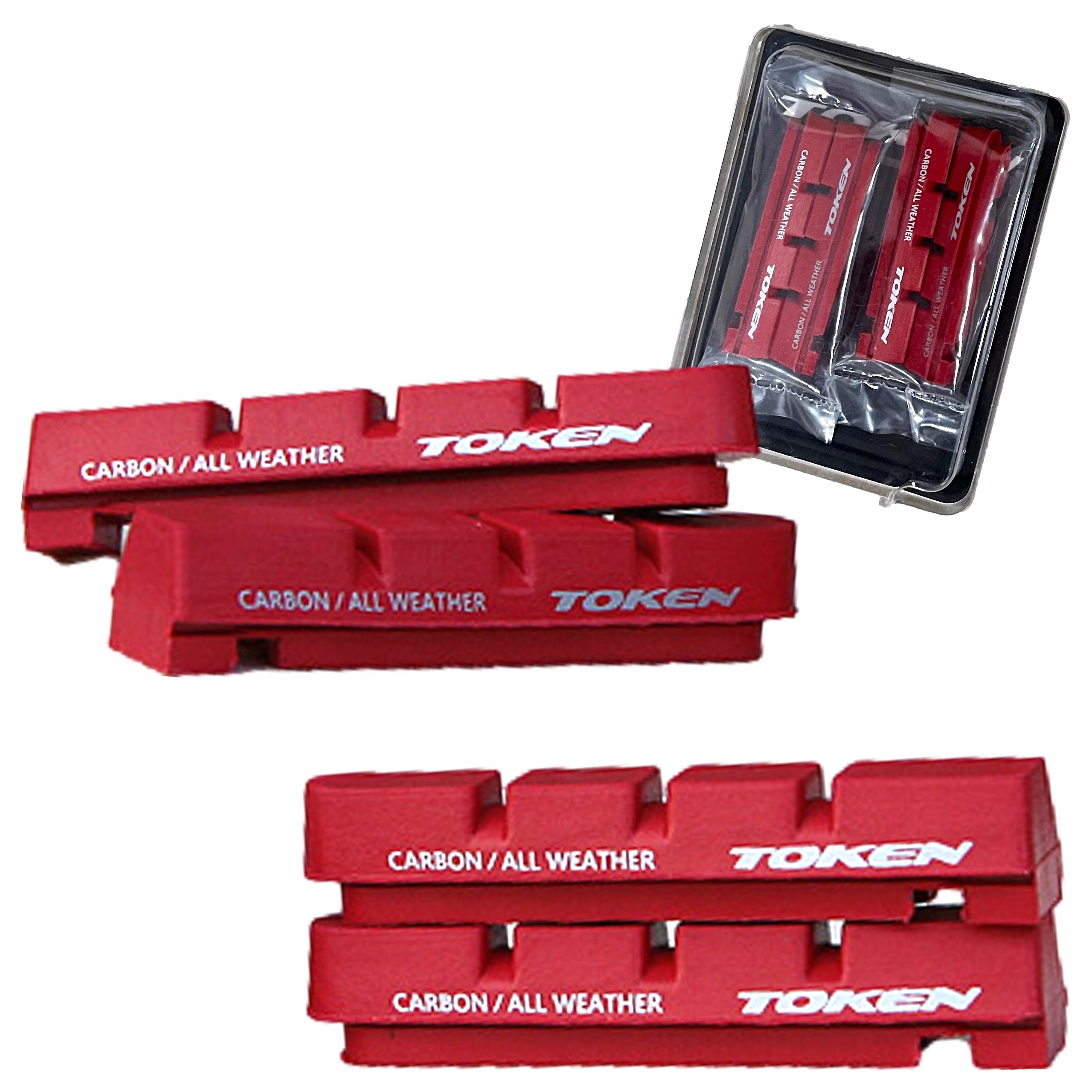 Klocki Hamulcowe do Obręczy Carbon Token TK345 2x Komplet