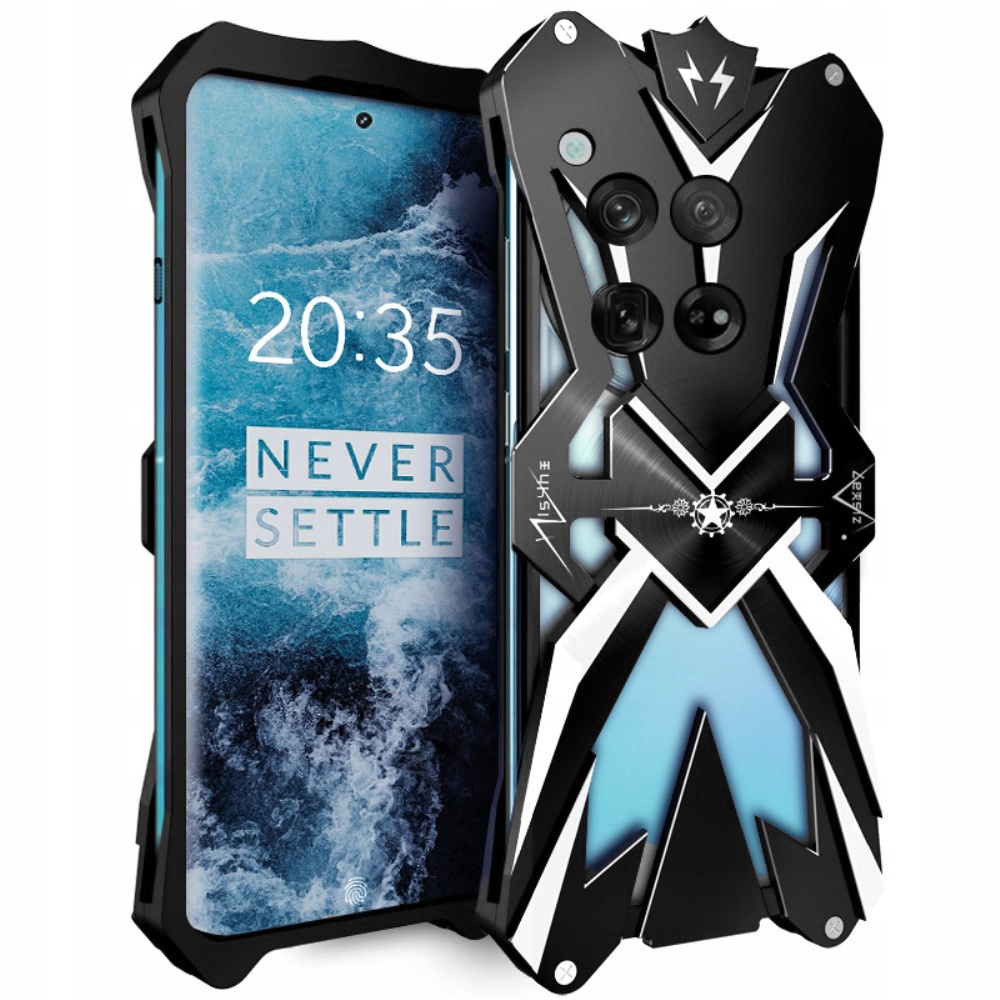 Hliníkové pancéřové Pouzdro pro OnePlus 12 5G, obal kryt Alu