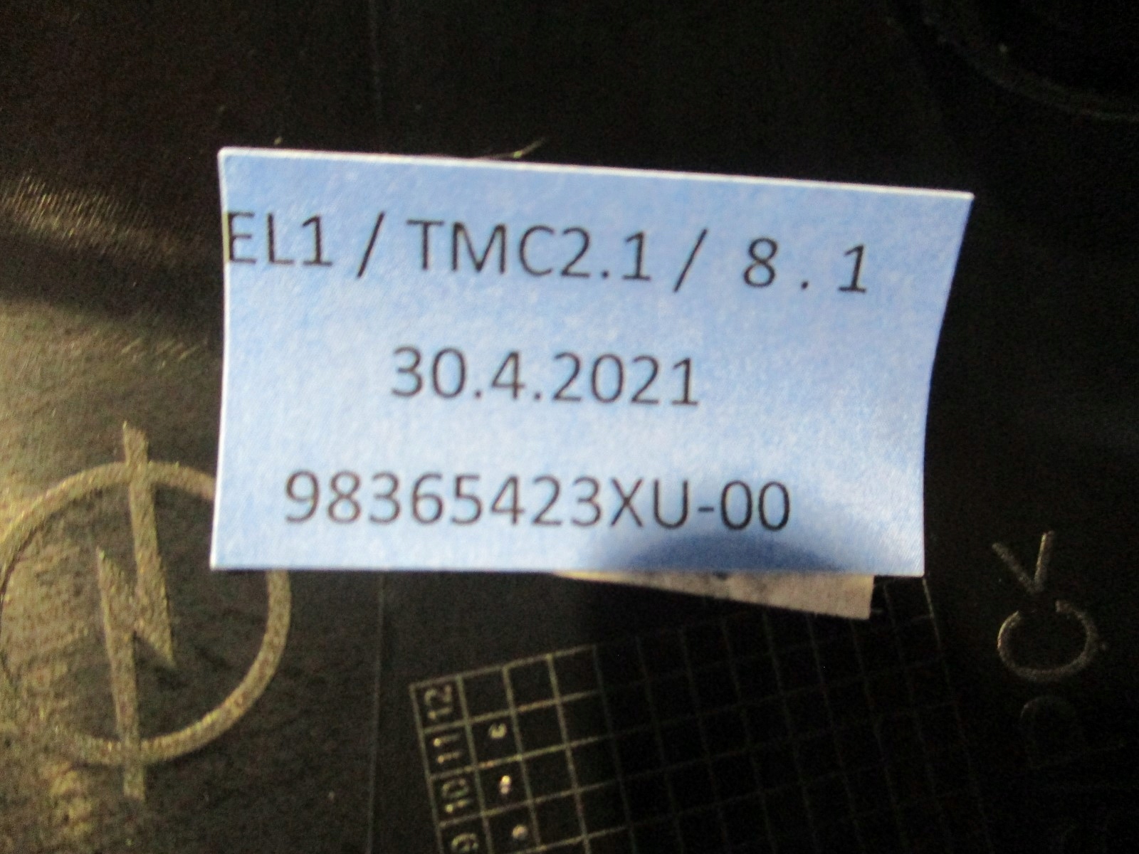RÁM obal OPEL GRANDLAND X 98365423XU