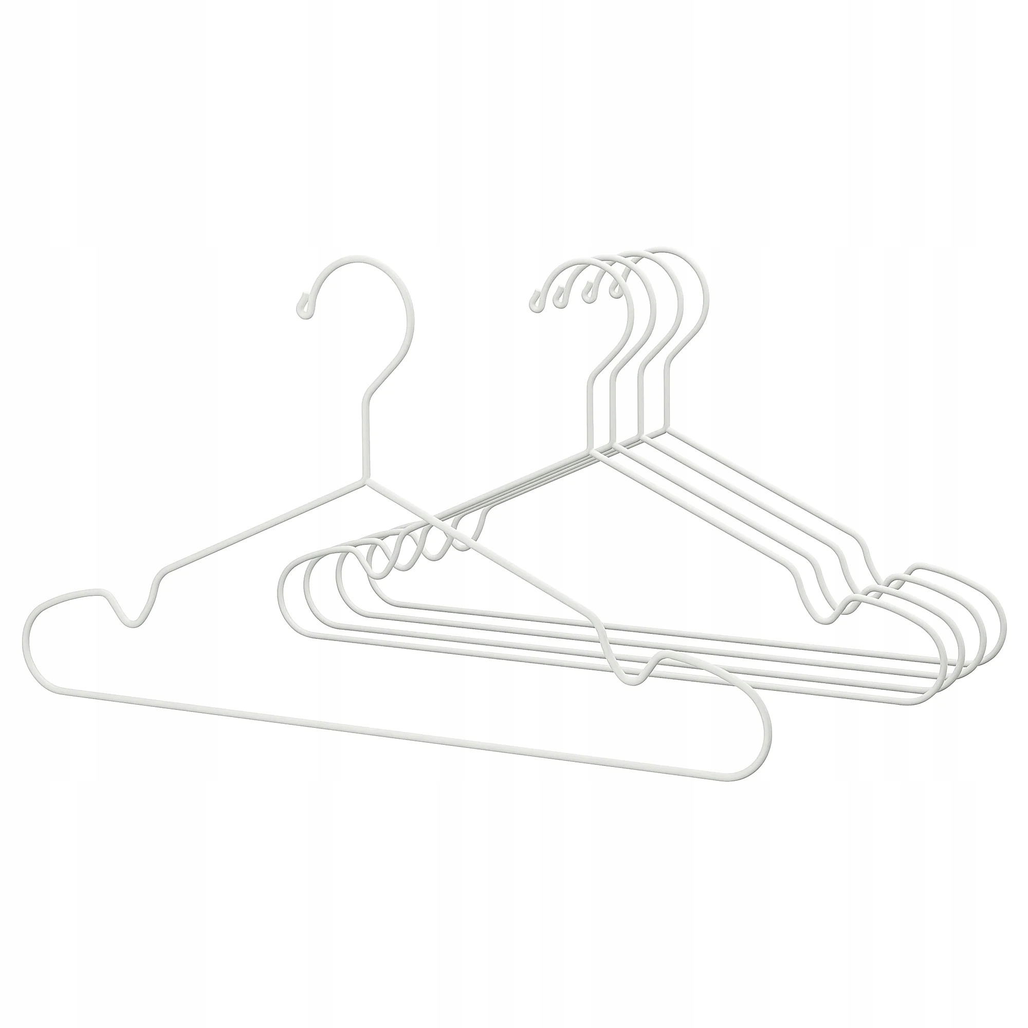

Ikea Stajlig Wieszak Na Ubrania 5szt biały