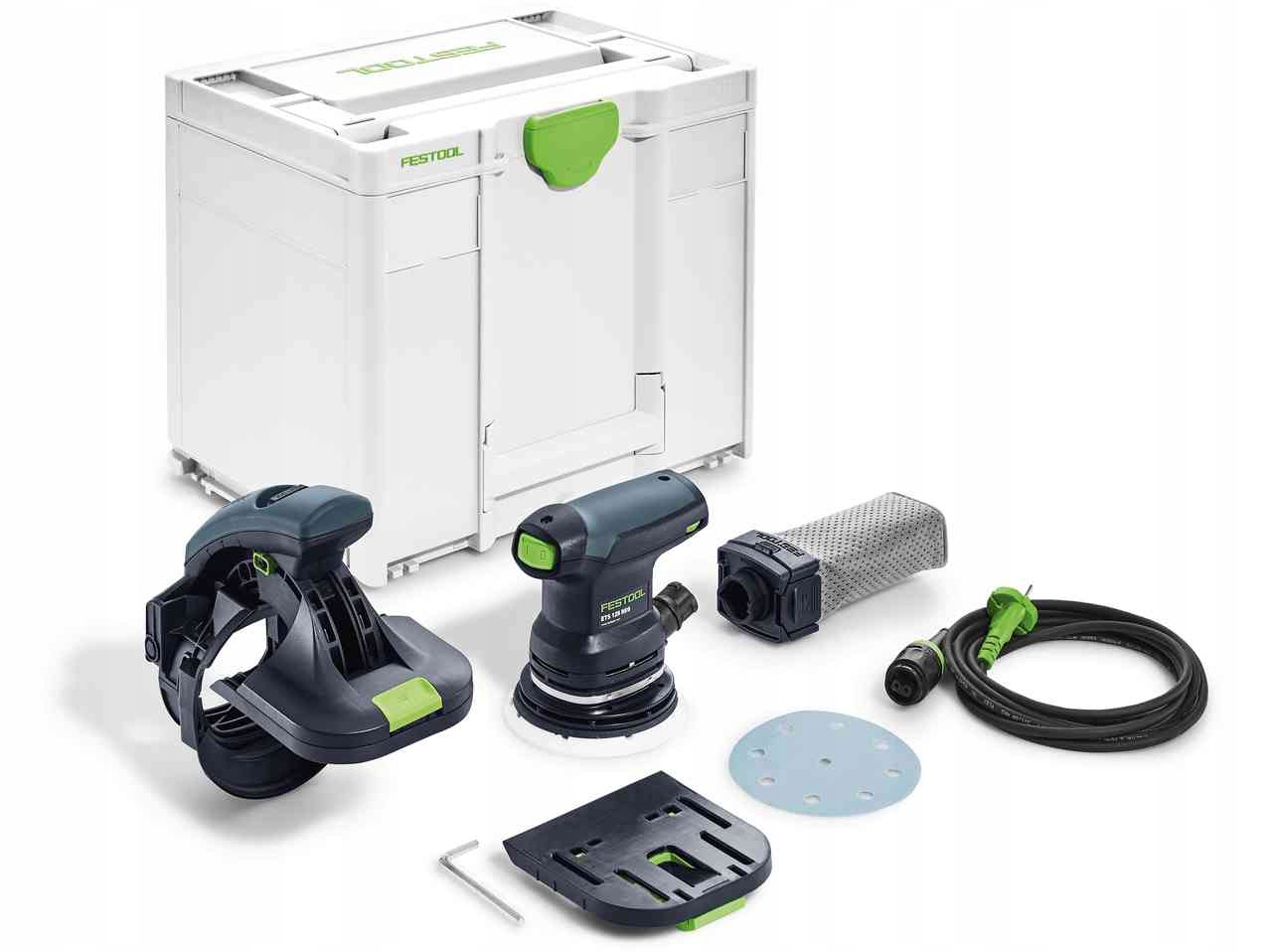 Festool Es-ets 125 REQ-Plus Szlifierka mimośrodowa krawędziowa 125mm 250W