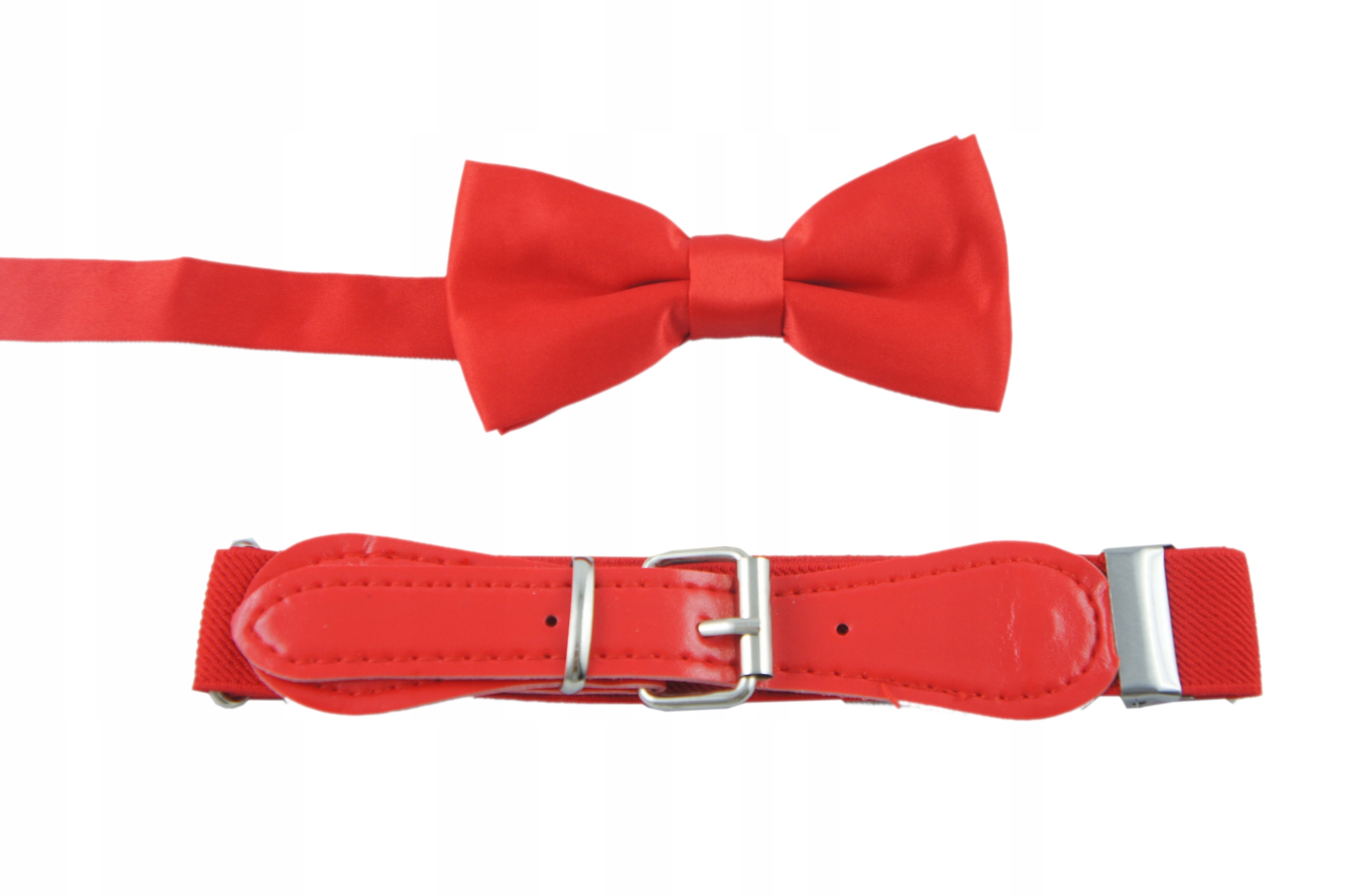 Czerwony Pasek dziecięcy r. UNIWER czerwony REGULOWANY Marka Inna marka
