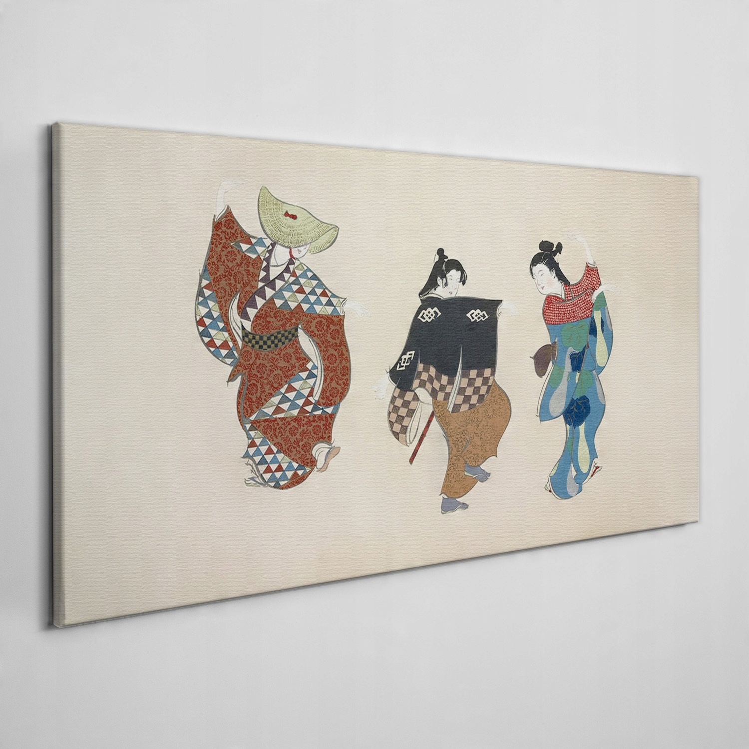 

Obraz ścienny na płótnie Kobieta kimono 140x70 cm