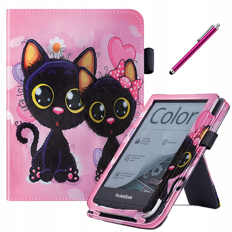 ETUI do PocketBook Touch LUX 4 5 HD 3 Color PB 633 Kod producenta Pocketbook_Basic_Lux_3