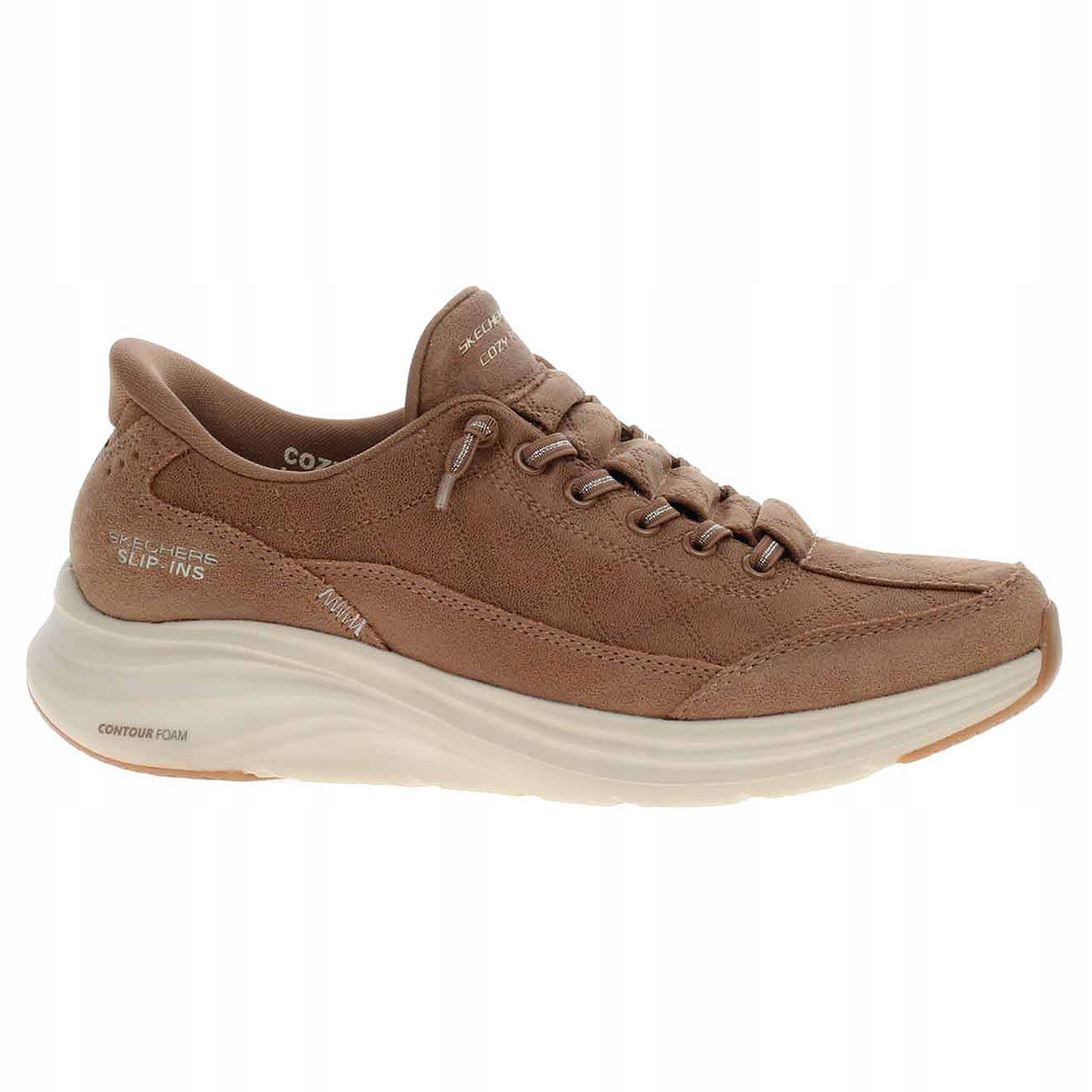 Skechers Slip-ins: Contour Foam Cozy Fit Natural Ease chestnut 37