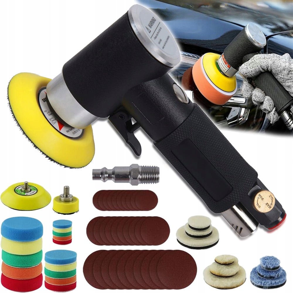 Pneumatické Brusky, Excentrické Brusky Pro Leštění