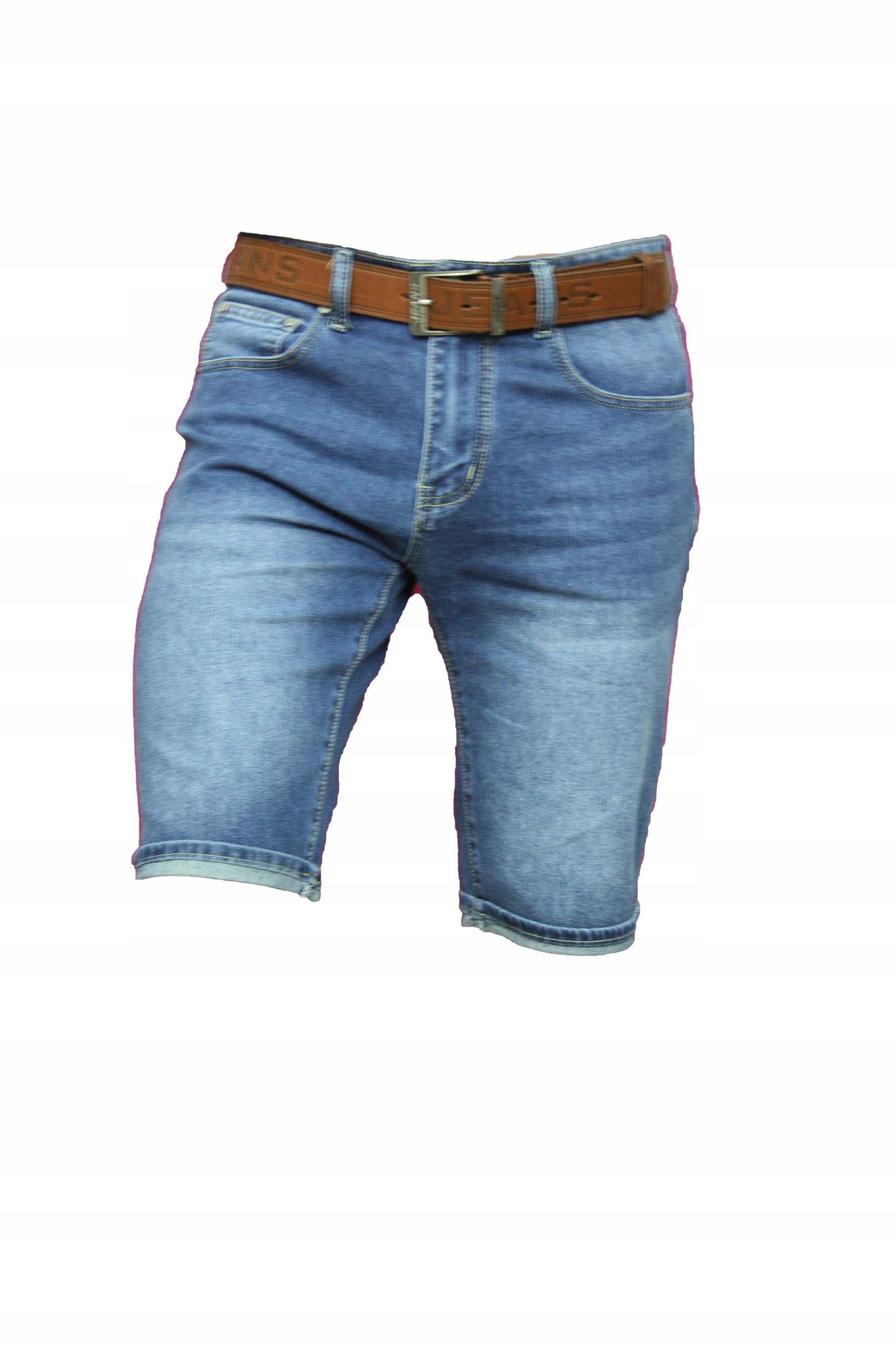 Męskie Krótkie Spodenki -blu Jeans W34 obw.pasa 88-90 cm