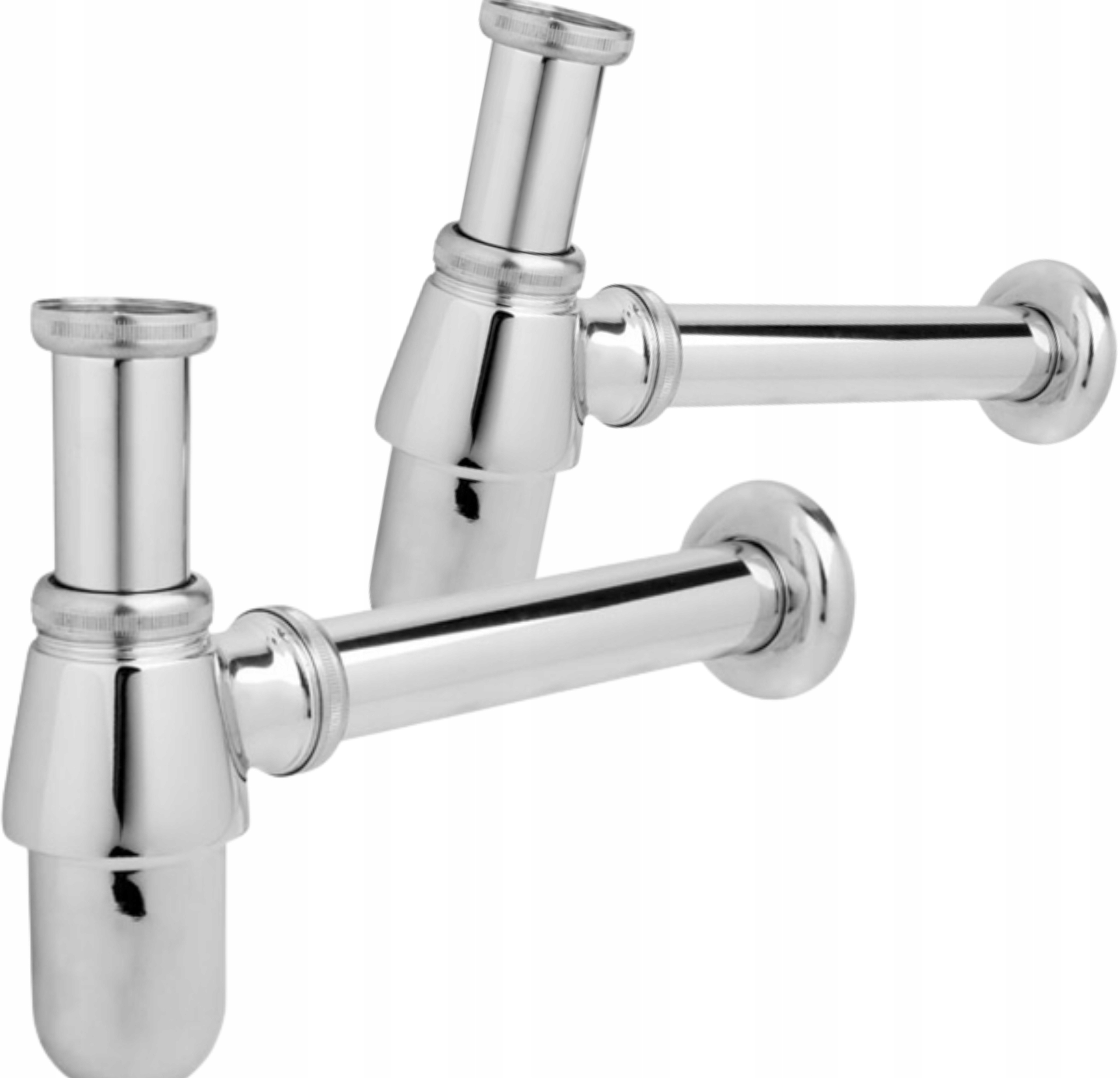 

Syfon do Umywalki Bidetu Butelkowy Chrom Półsyfon