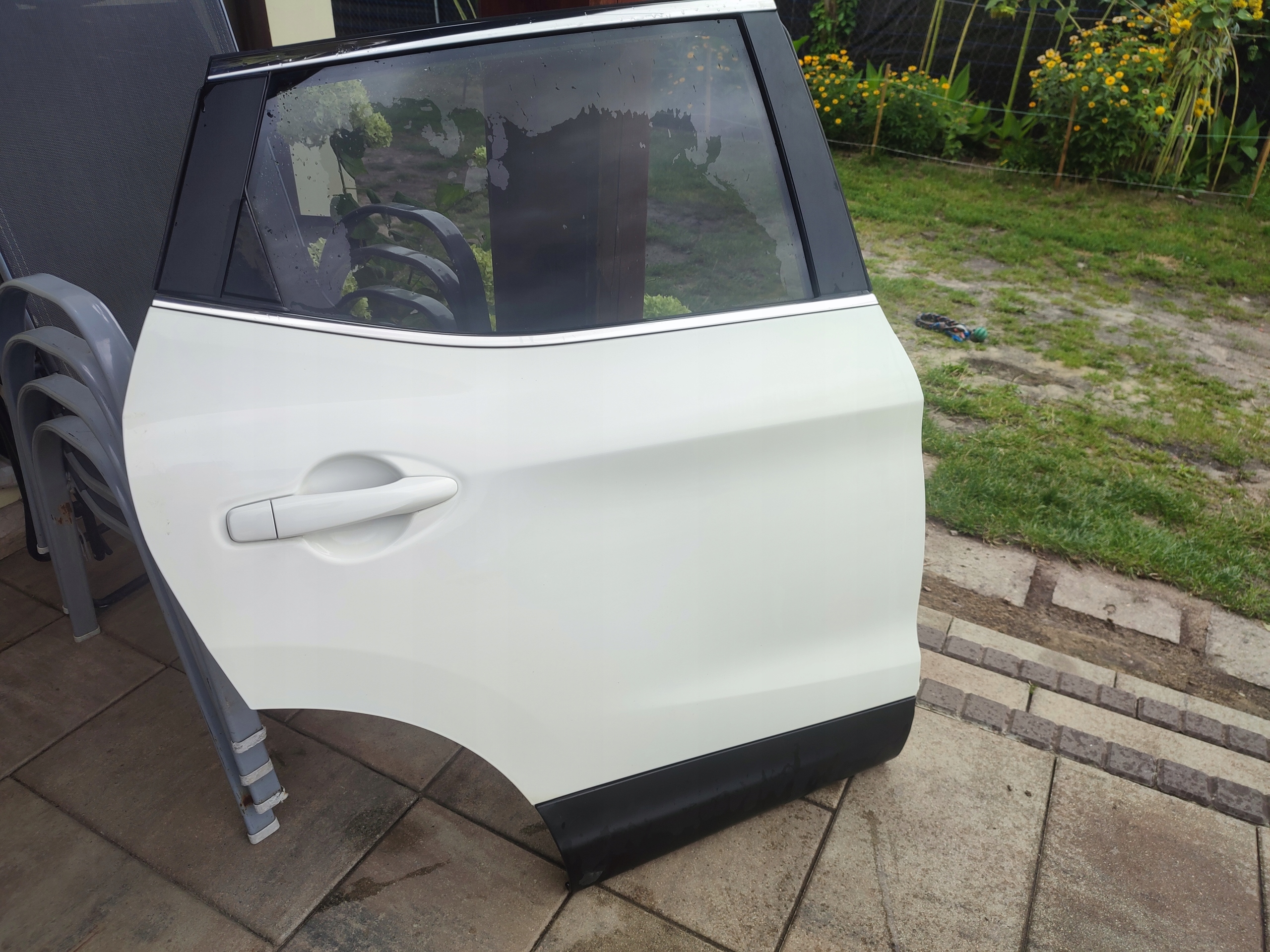 ДВЕРИ ПРАВЕ ЗАД. ЗАДНЕЕ NISSAN QASHQAI II J11 в ЦВЕТ26g