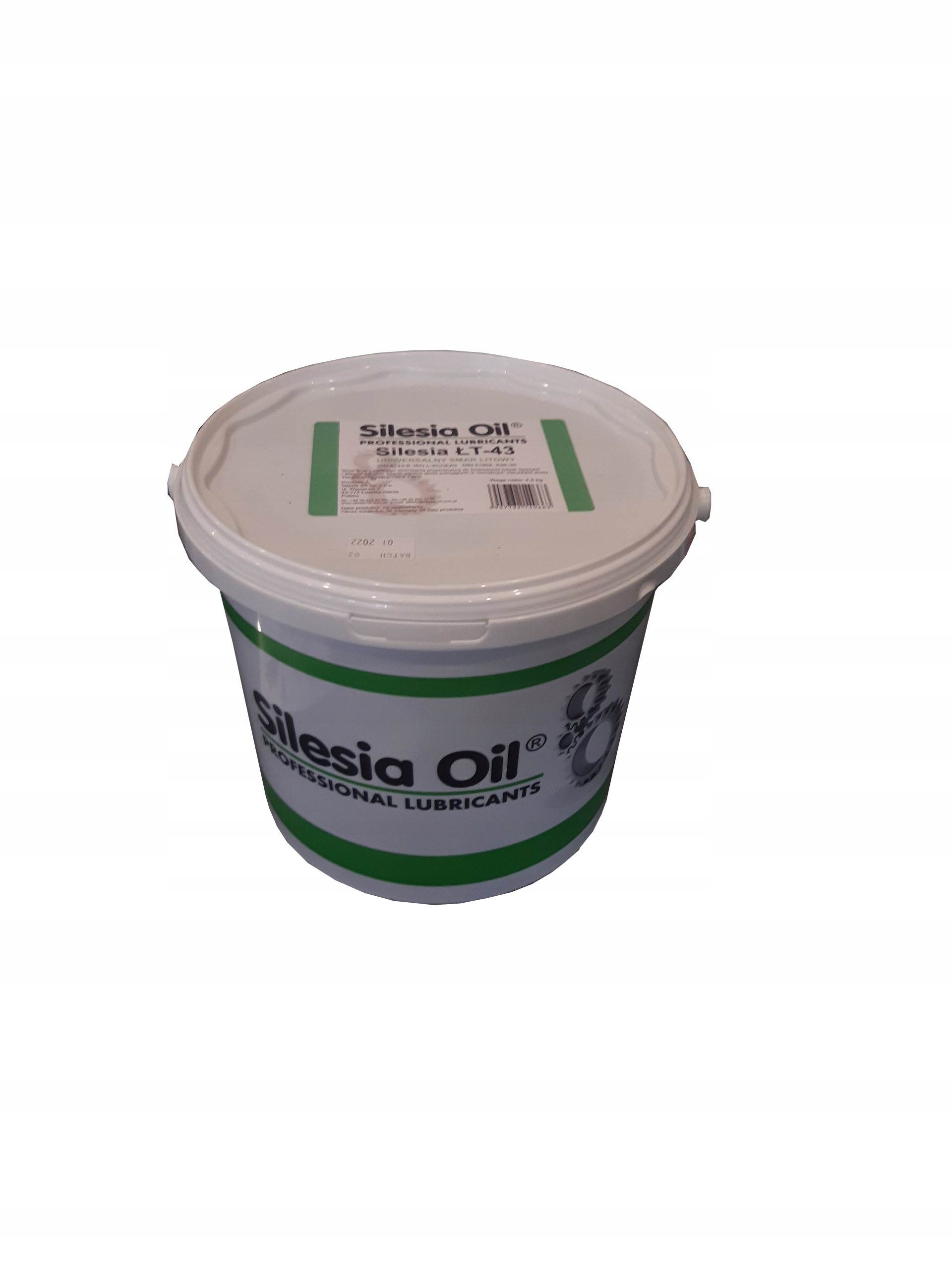 

Silesia Oil ŁT43 4.5KG Smar Litowy Zielony