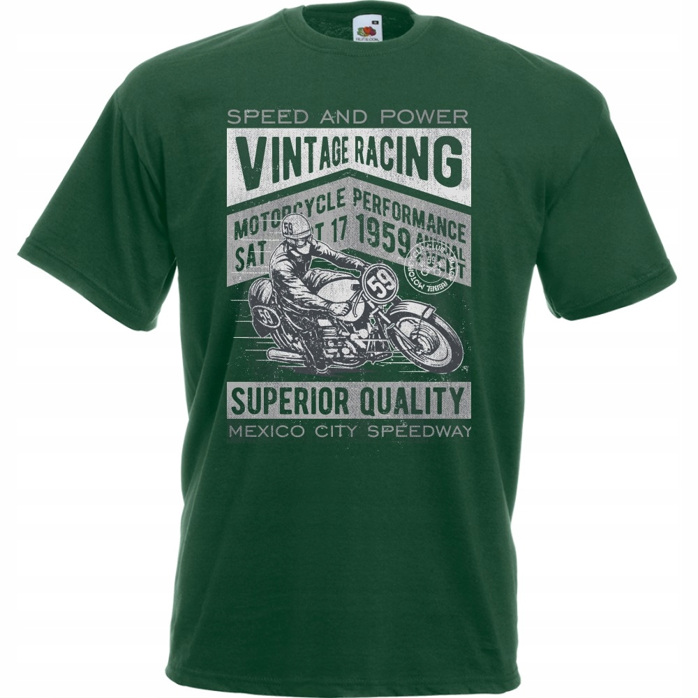 

Koszulka motocykl motocyklista vintage racing M