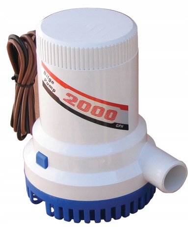 Pompa Zęzowa Gipsy 2000 Gph 12V 7500L/H 125L/MIN