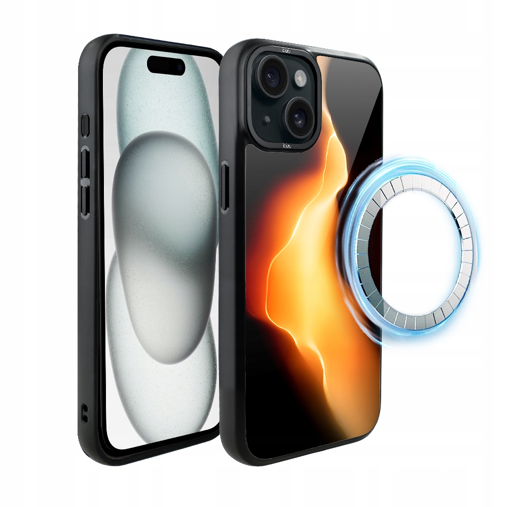 Pouzdro Ibizu DropGuard Matt iPhone 15 s MagSafe, Eclipse