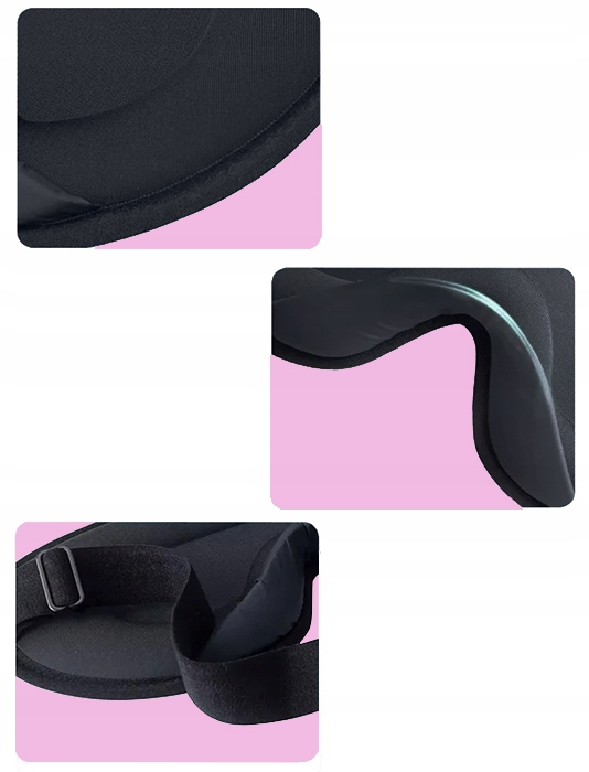 MASKA OPASKA NA OCZY 3D DO SPANIA PROFILOWANA Liczba sztuk 1 szt.