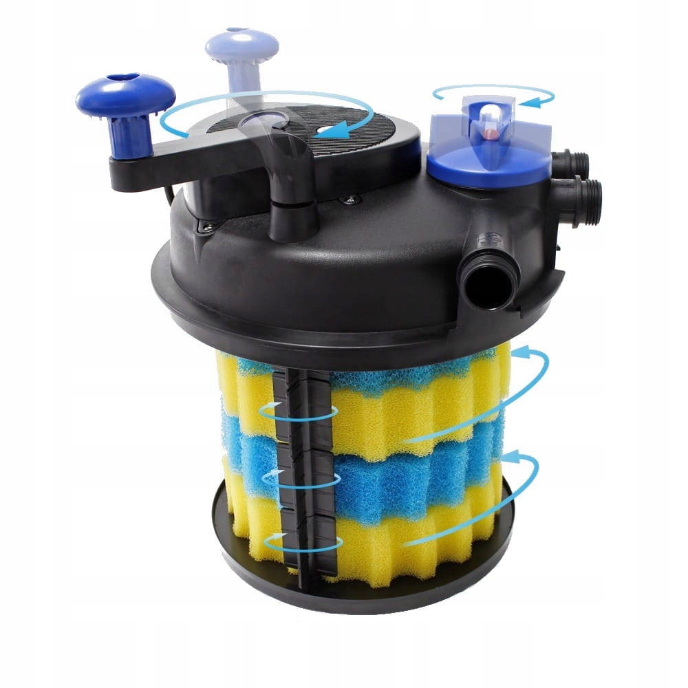 FILTR CIŚNIENIOWY Z LAMPĄ UV-C 11W DO OCZKA WODNEGO DO 6m3 Kod producenta CPF-2500