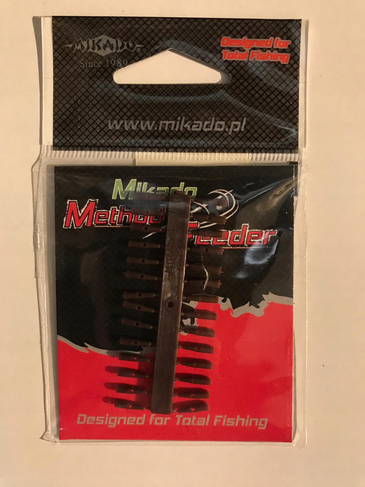 stopery Push Stop method feeder Mikado- brązowy