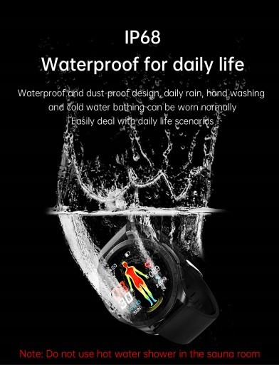 Smart Watch Blood Glucose ECG Health Monitor Kompatybilność systemowa Android iOS