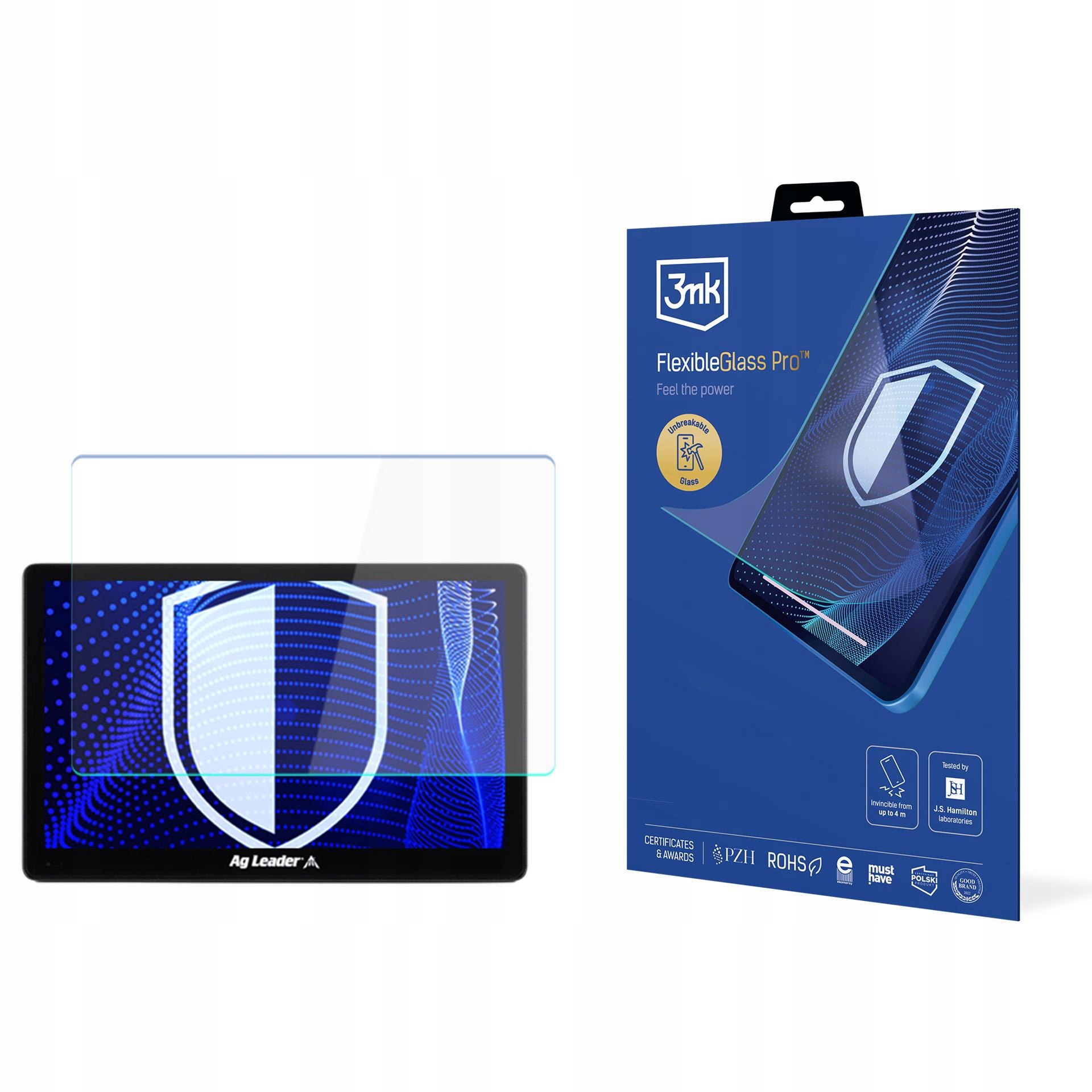 Sklo na displej pro Ag Leader InCommand Go 16 3mk FlexibleGlass Pro